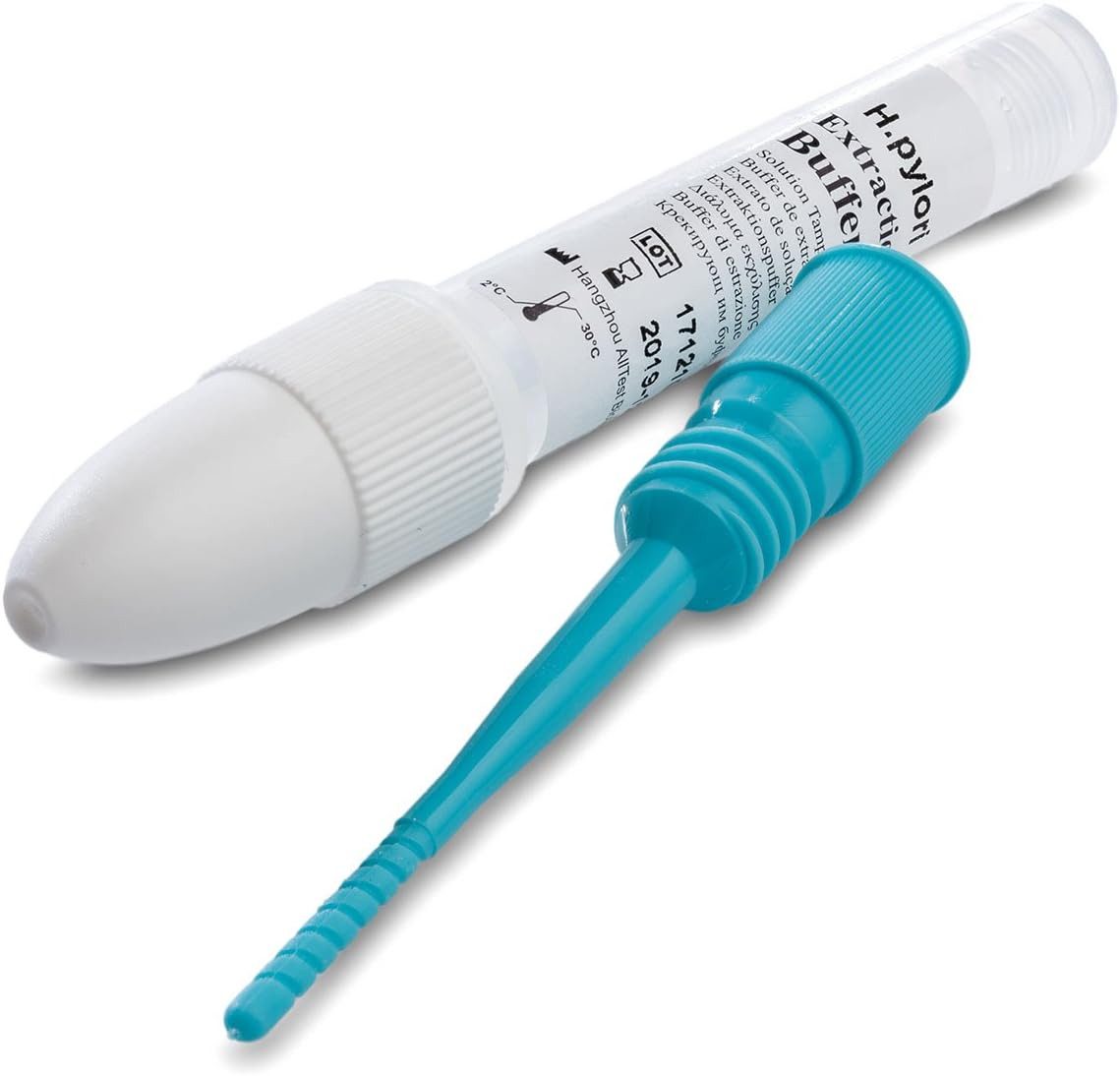 One+Step Helicobacter Pylori-Schnelltest Magenkeim Test (Stuhl) Schnelltest für Zuhause, 2-tlg. – Bild 3 von 3
