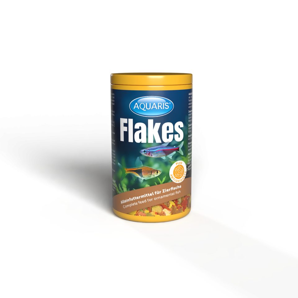 Bellfor Aquarium Fischfutter - AQUARIS Flakes - 30g / 250ml, für: Fische