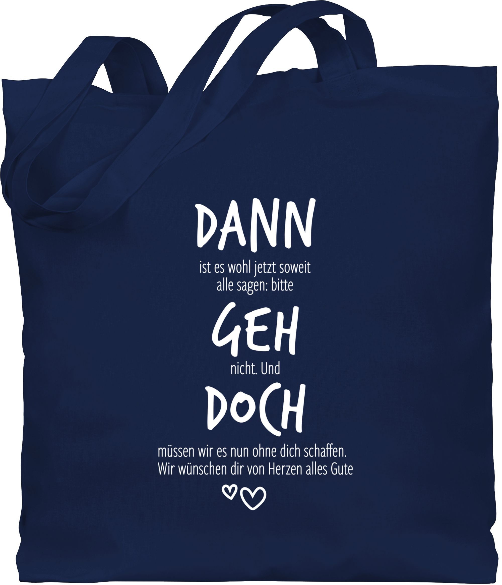 Shirtracer Umhängetasche Dann geh doch mit günstig online kaufen