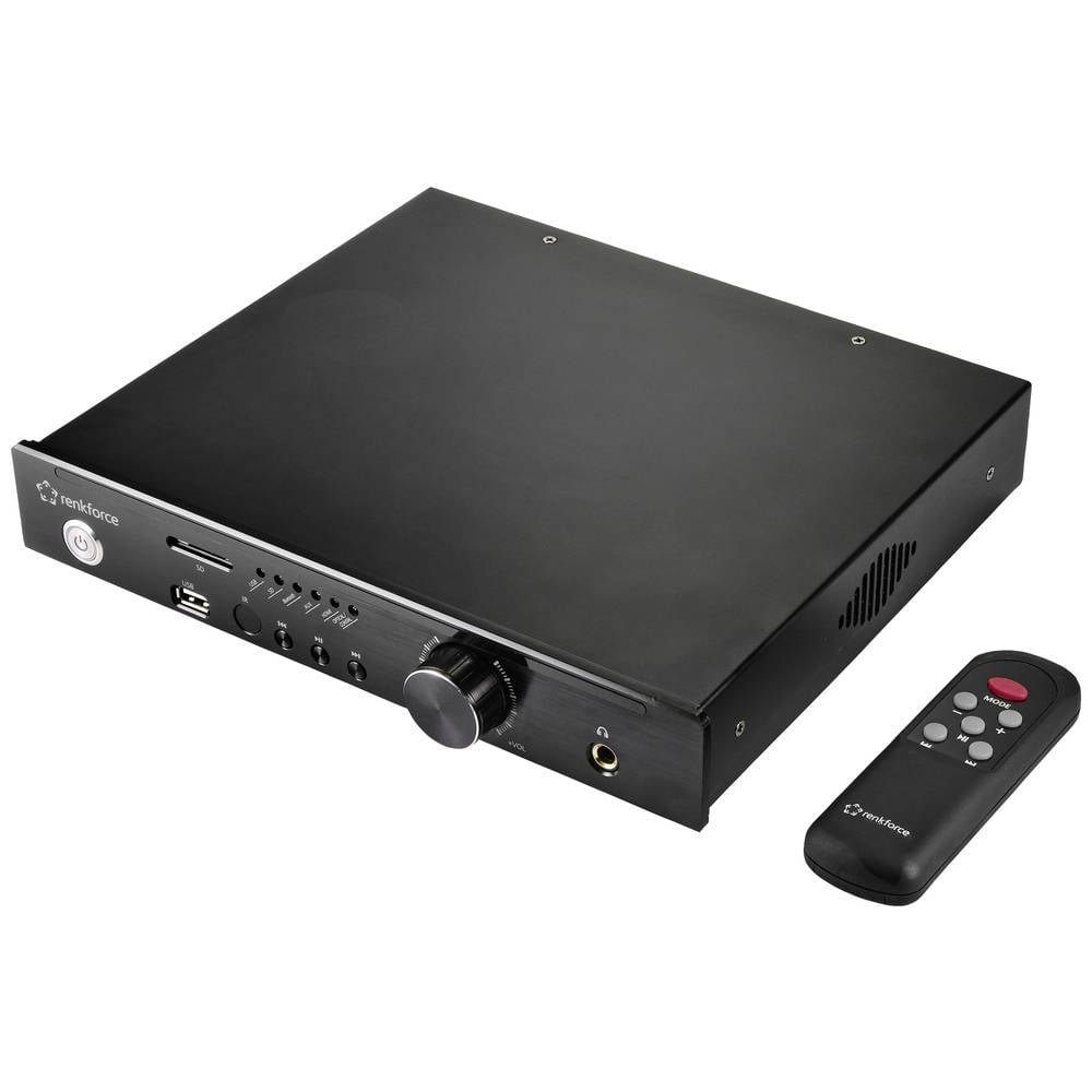 Stereo-Verstärker 200 W RMS (100 W x 2) mit Audioverstärker