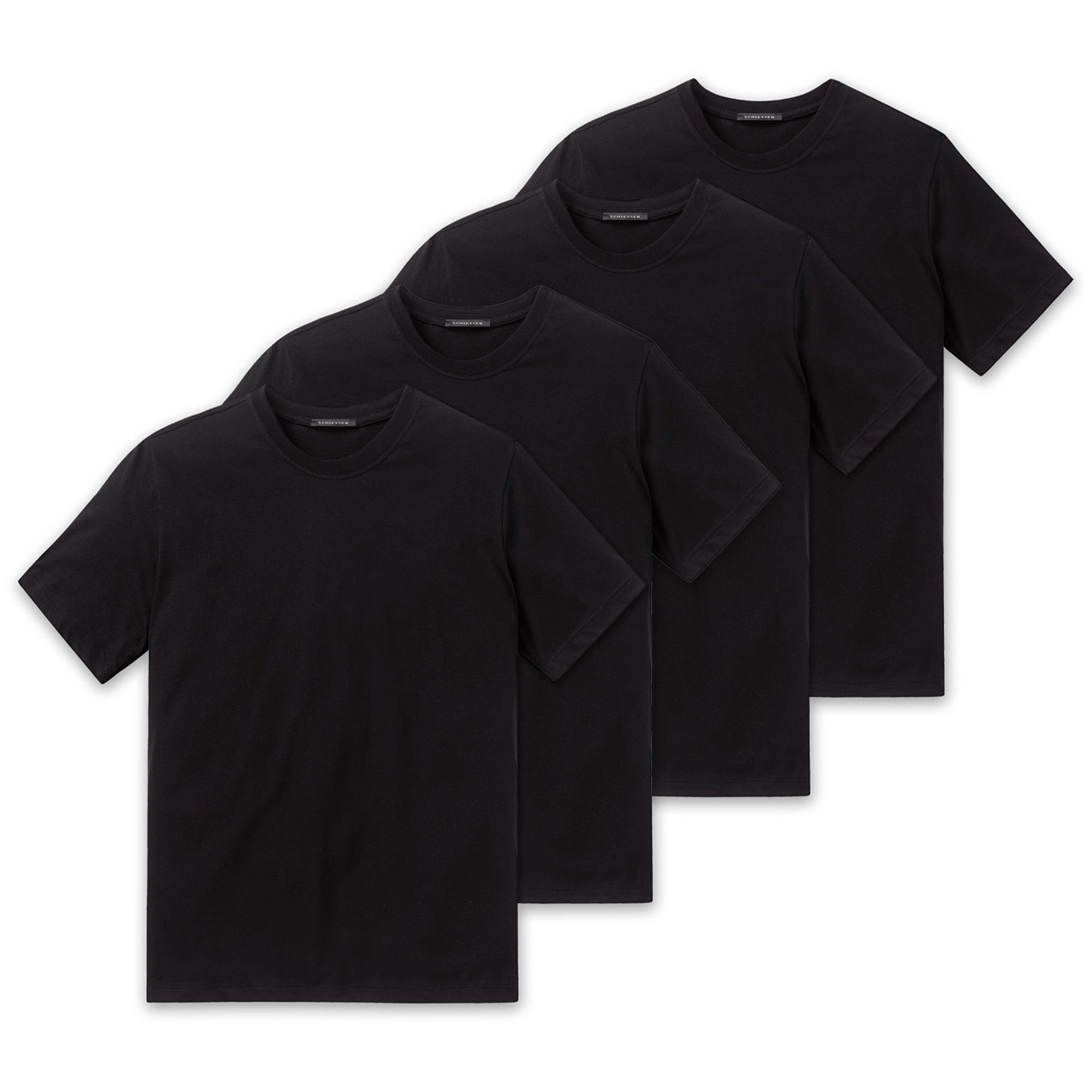 Schiesser T-Shirt Herren T-Shirt 4er Pack günstig online kaufen