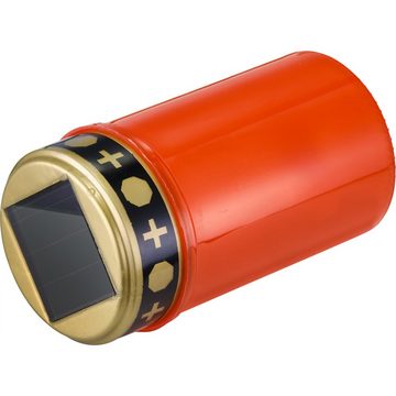 LED Positionslicht WS-SGR01 Solar-Grablicht LED 0.06 W Gelb Rot