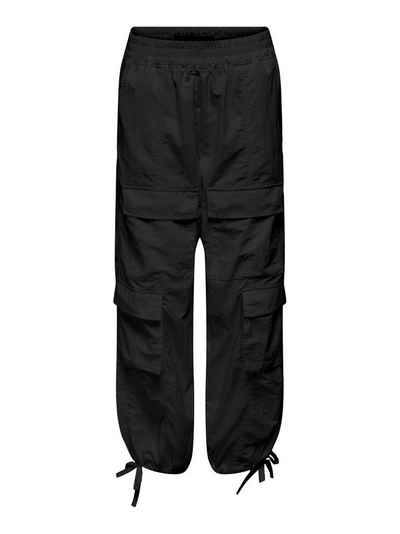 ONLY Stoffhose Cargo Stoffhose Stretch Jogger Pants ONLENIELCA 5211 in Schwarz-2
