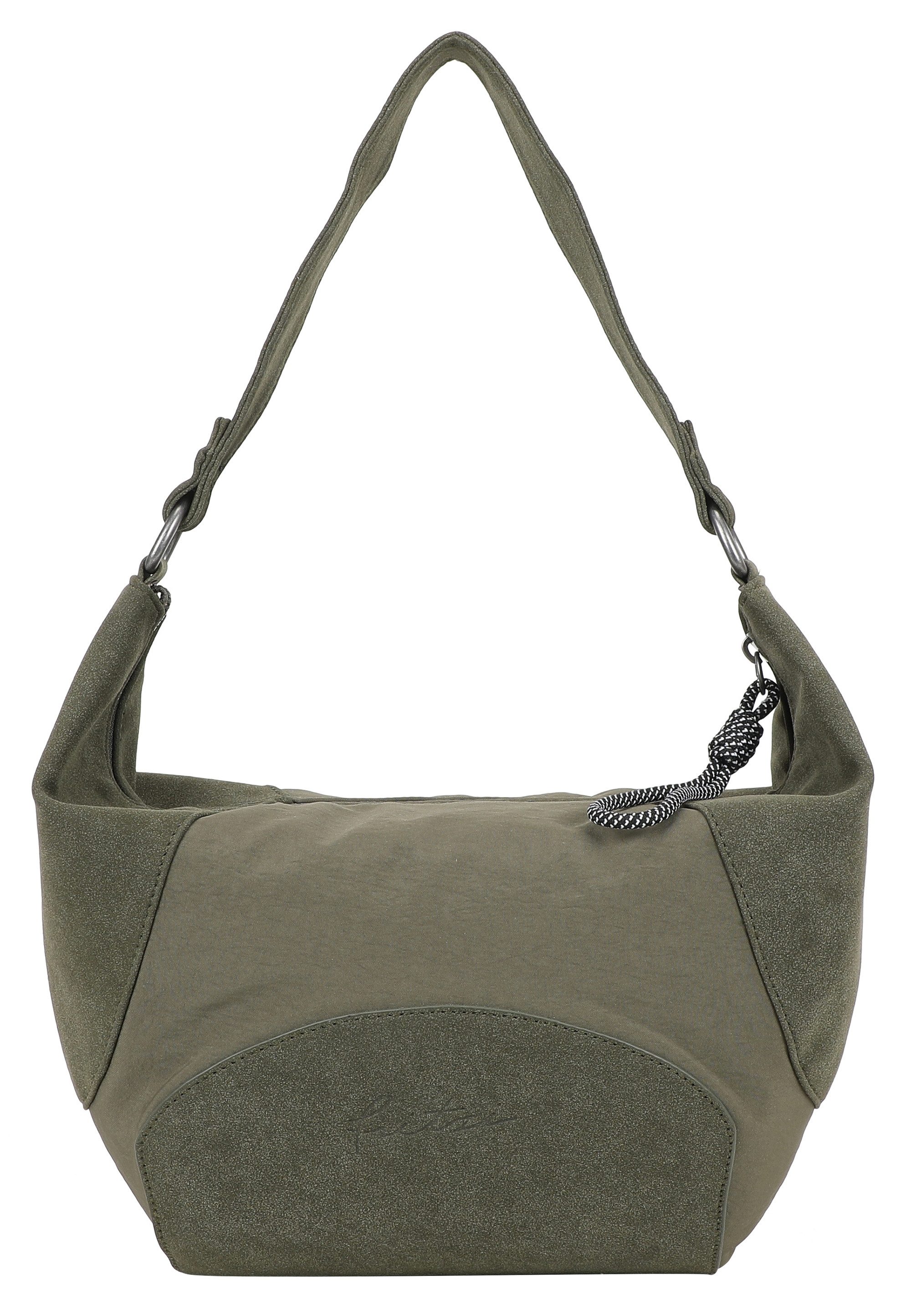 Fritzi aus Preußen Henkeltasche Sky Mix Anthra Black, mit tollem, weichem Handfeel