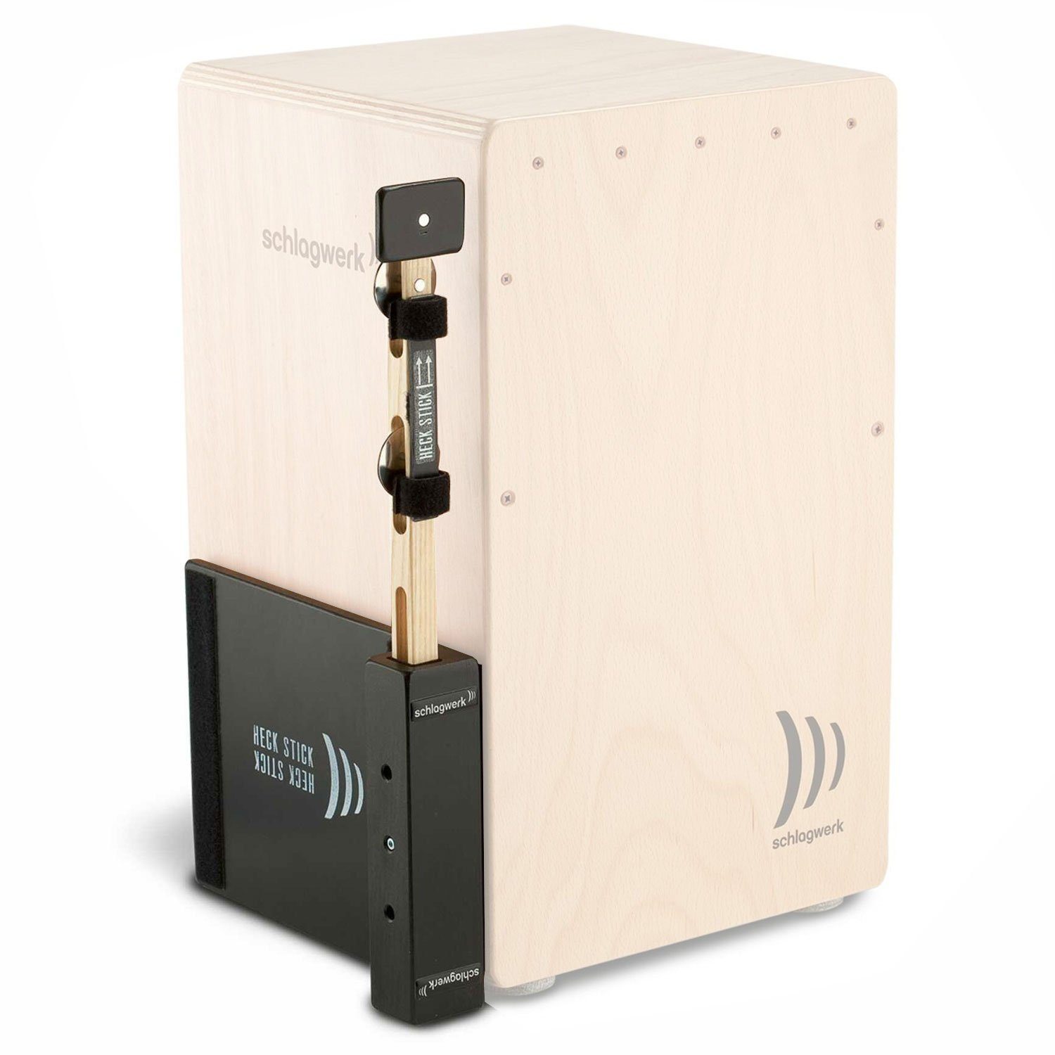 Schlagwerk Cajon Schlagwerk HECK 75 Heck Stick mit Sitzpad