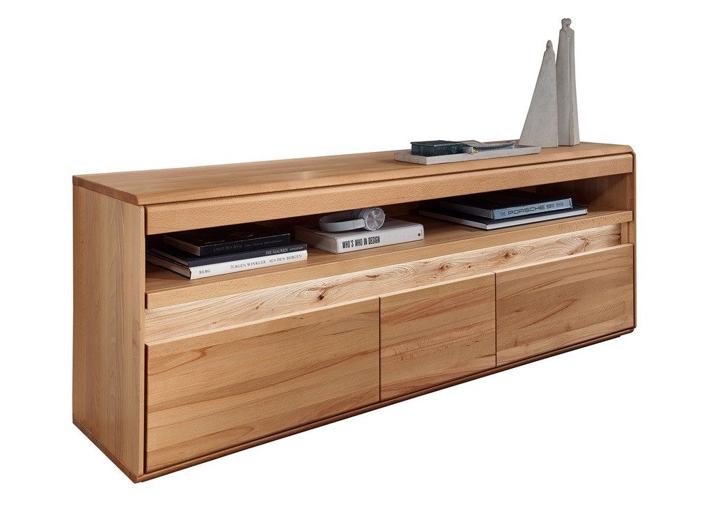 Main Мебель TV-Board TV Element Lowboard 163x63cm Kernbuche Berlin