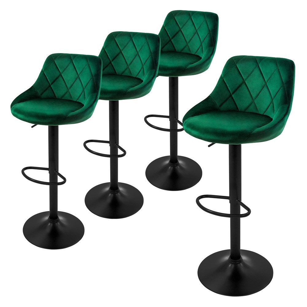 ML-DESIGN Barhocker Gepolsterter Barstuhl mit Rückenlehne günstig online kaufen