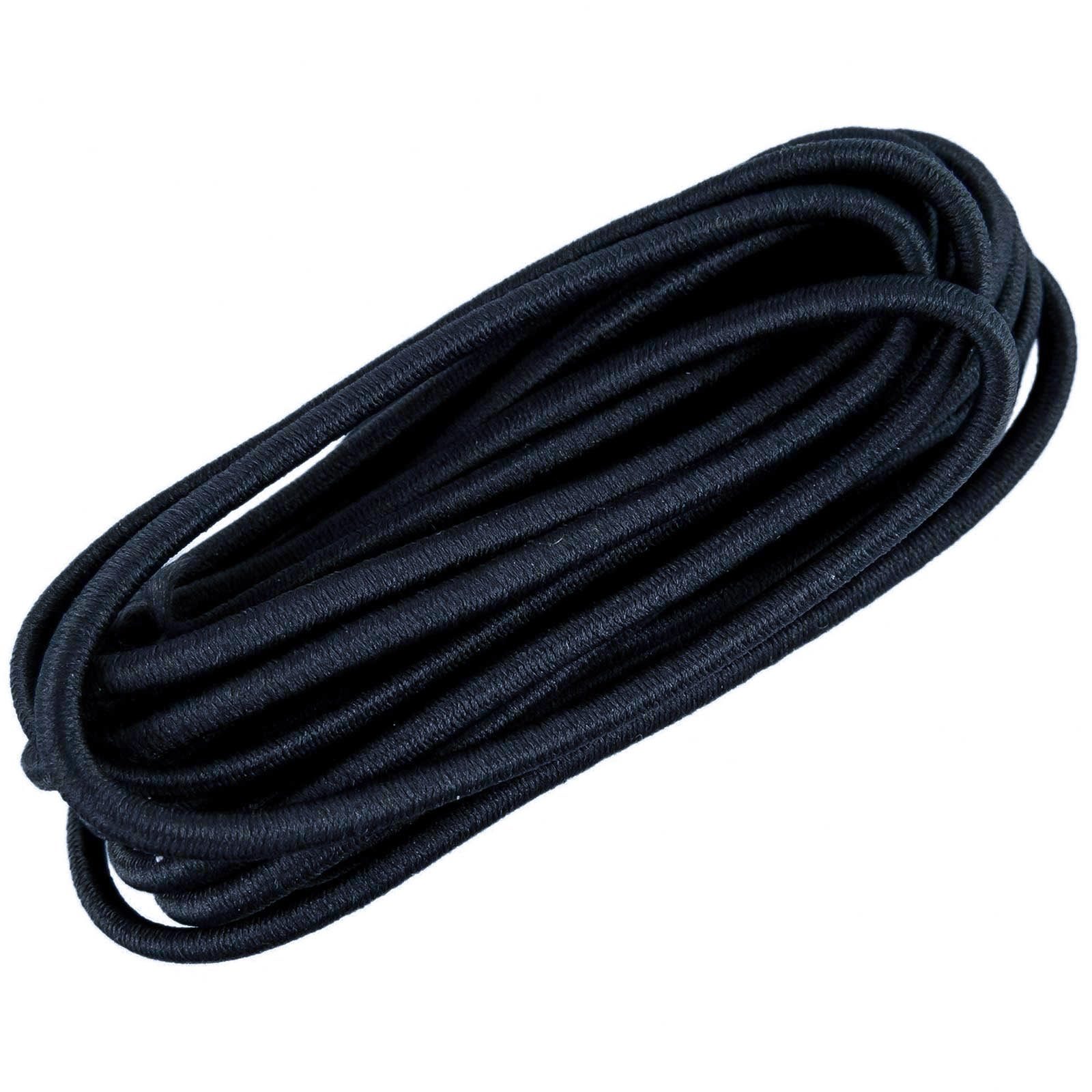 maDDma Gummiband 3m Gummikordel 3mm Rundgummi Gummischnur f. Bekleidung Gummilitze, mitternachtsblau