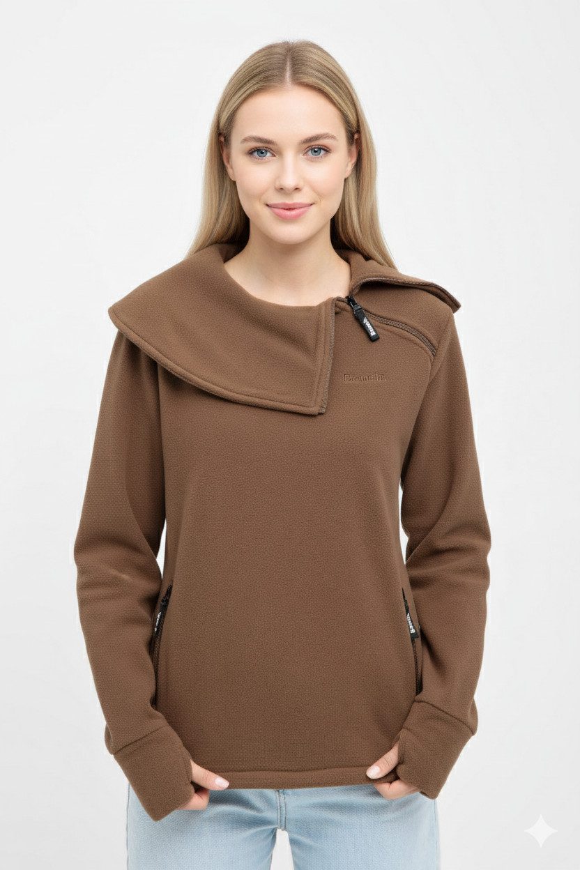 Bench. Fleecepullover APRILLE warmes, tailliertes Fleeceshirt günstig online kaufen