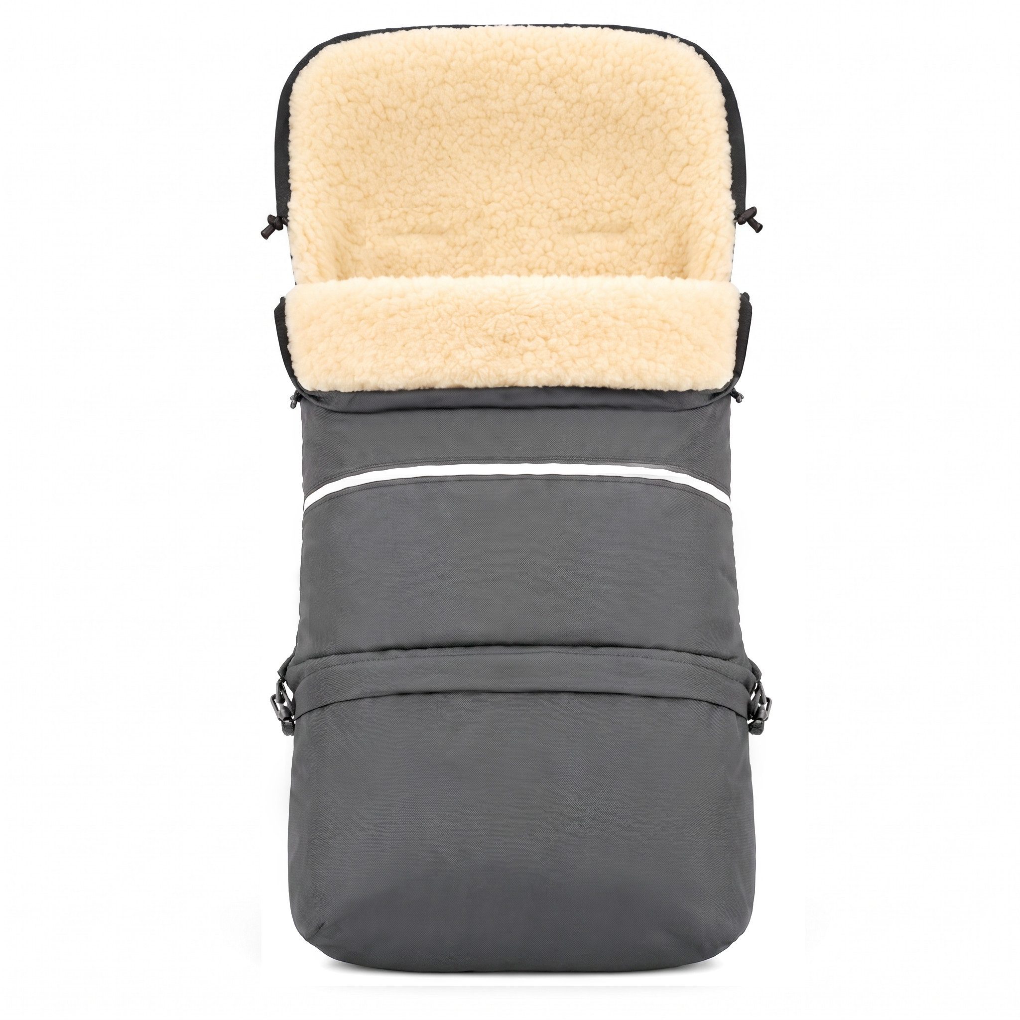 Baby-Joy Fußsack Baby-Joy Fußsack FINN XXL -110cm- Kinderwagen Winterfußsack Thermofußs, Wetterfest, Thermo-warm und Ultraweich