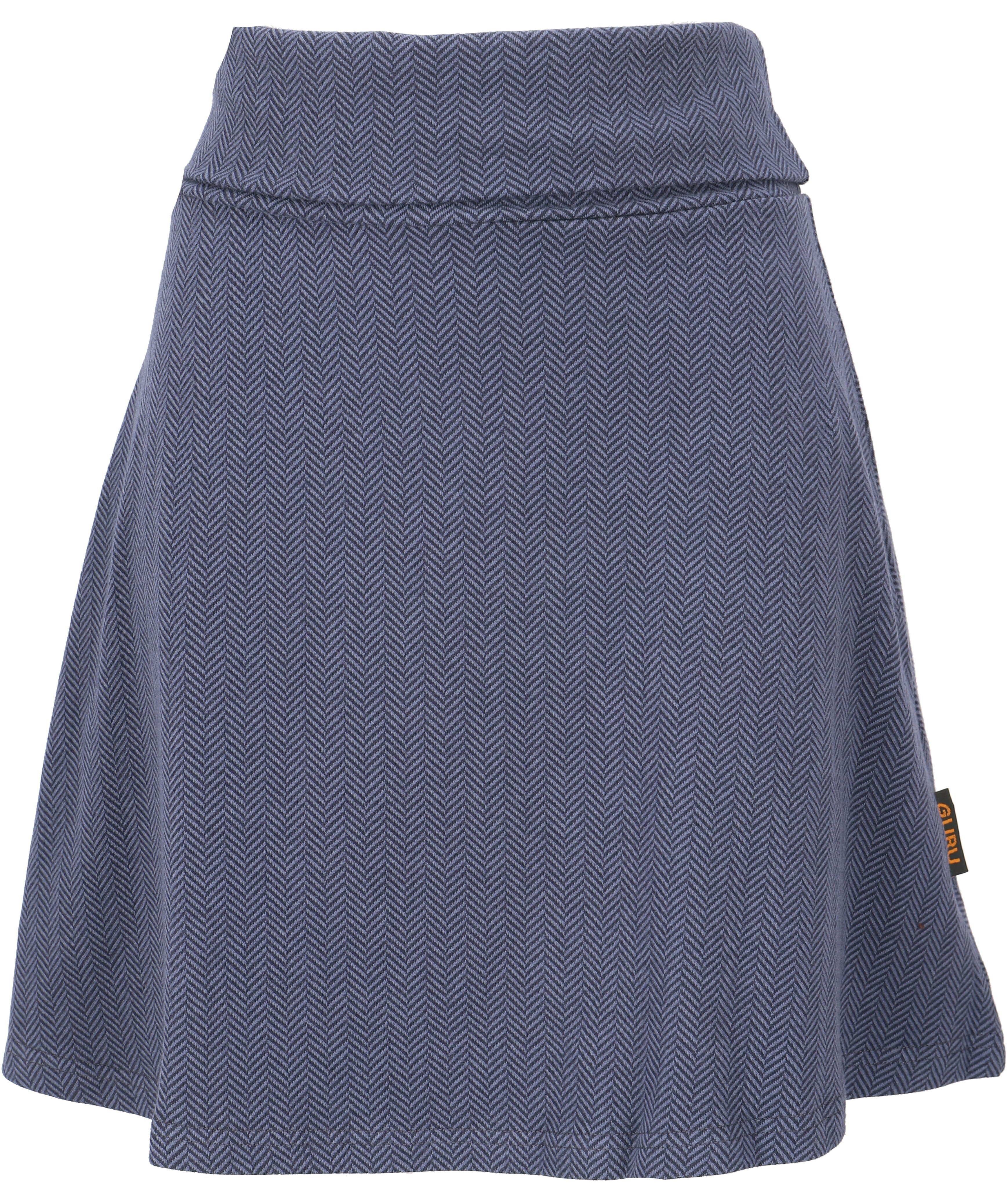 Guru-Shop Minirock Minirock aus Bio-Baumwolle, Boho Tellerrock,.. alternati günstig online kaufen