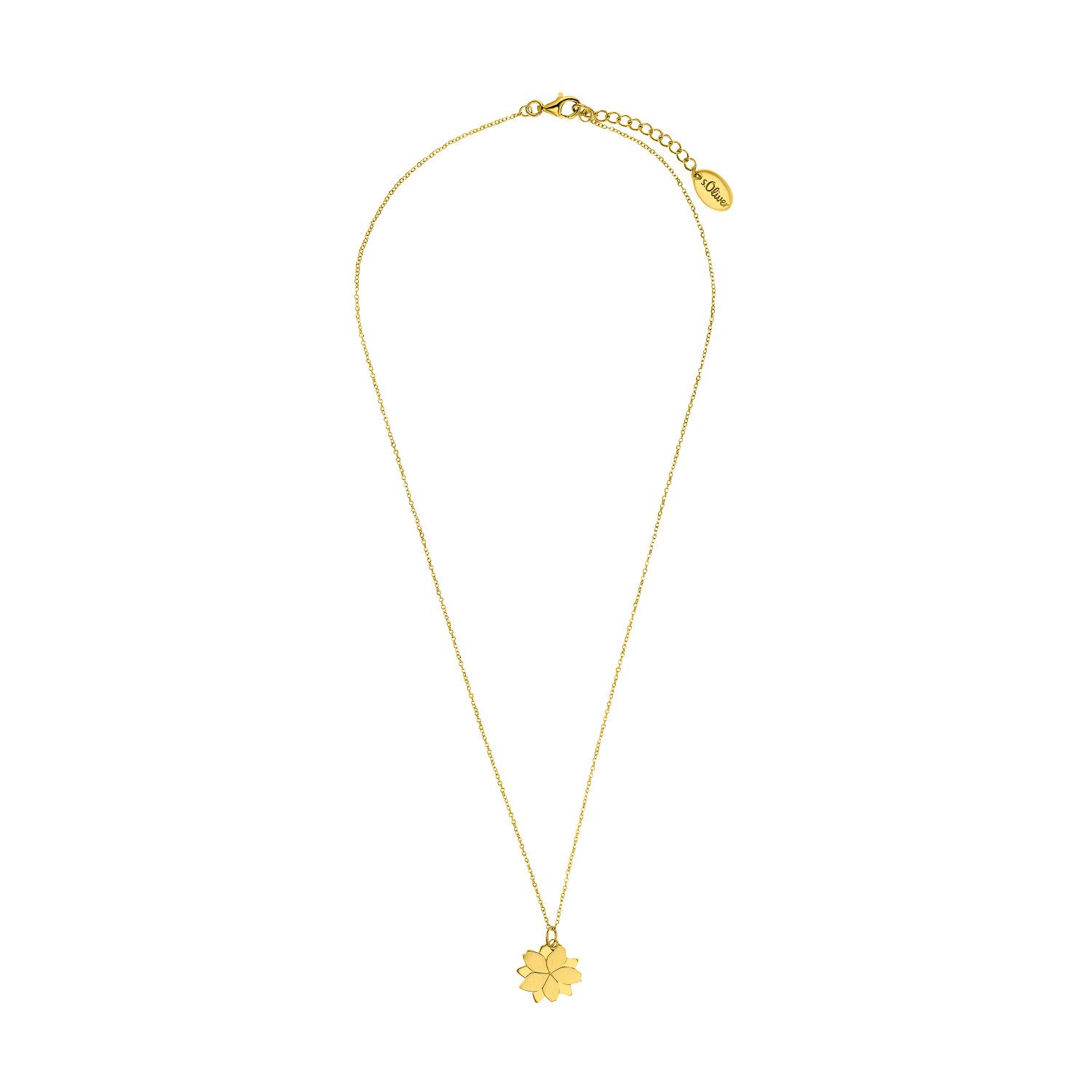 s.Oliver Silberkette für Damen, 925 Ste...