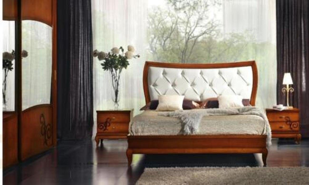 JVmoebel Bett, Luxus Schlafzimmer Bett Doppelbett Polster Betten Doppel Bettrahmen