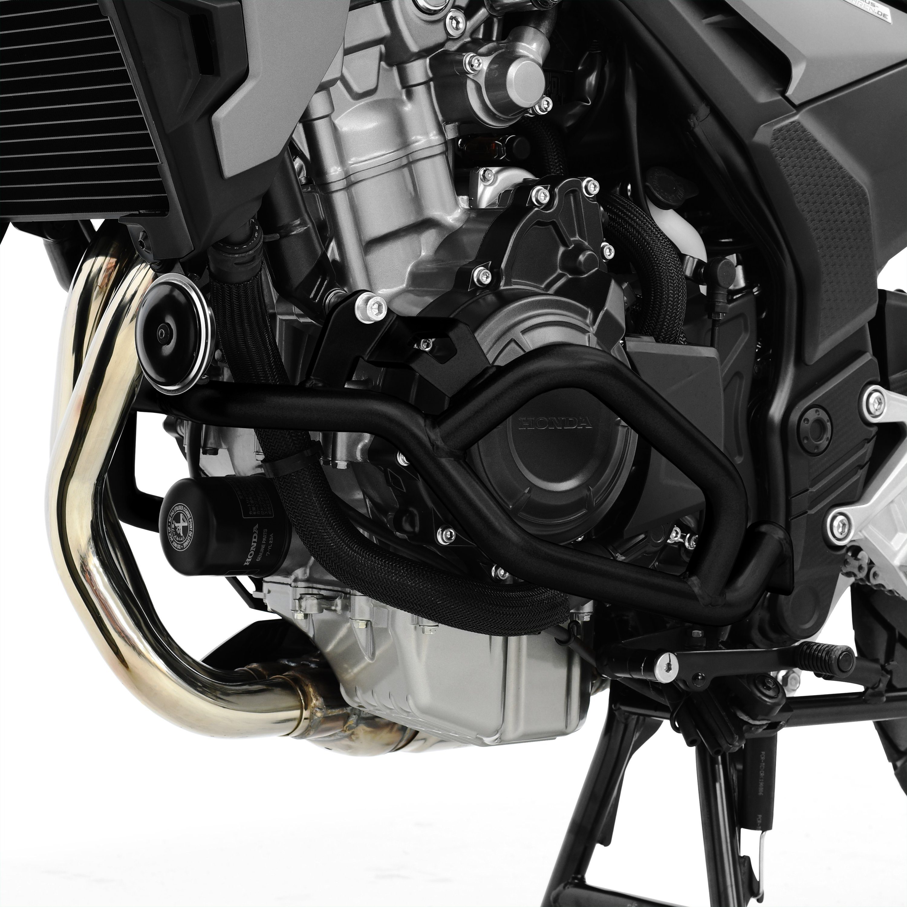 ZIEGER Motor-Schutzhülle Sturzbügel kompatibel mit Honda CB 500 F / CB 500 X schwarz