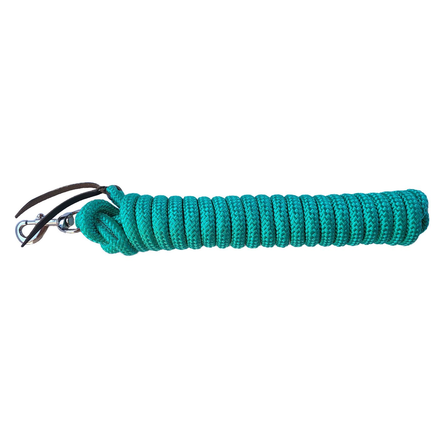 Leine für Pferde Bodenarbeitsseil mit Karabiner 7,5m