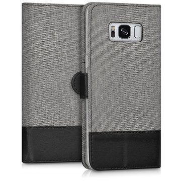 kwmobile Handyhülle Wallet Case für Samsung Galaxy S8, Hülle mit Ständer - Handyhülle Kartenfächer