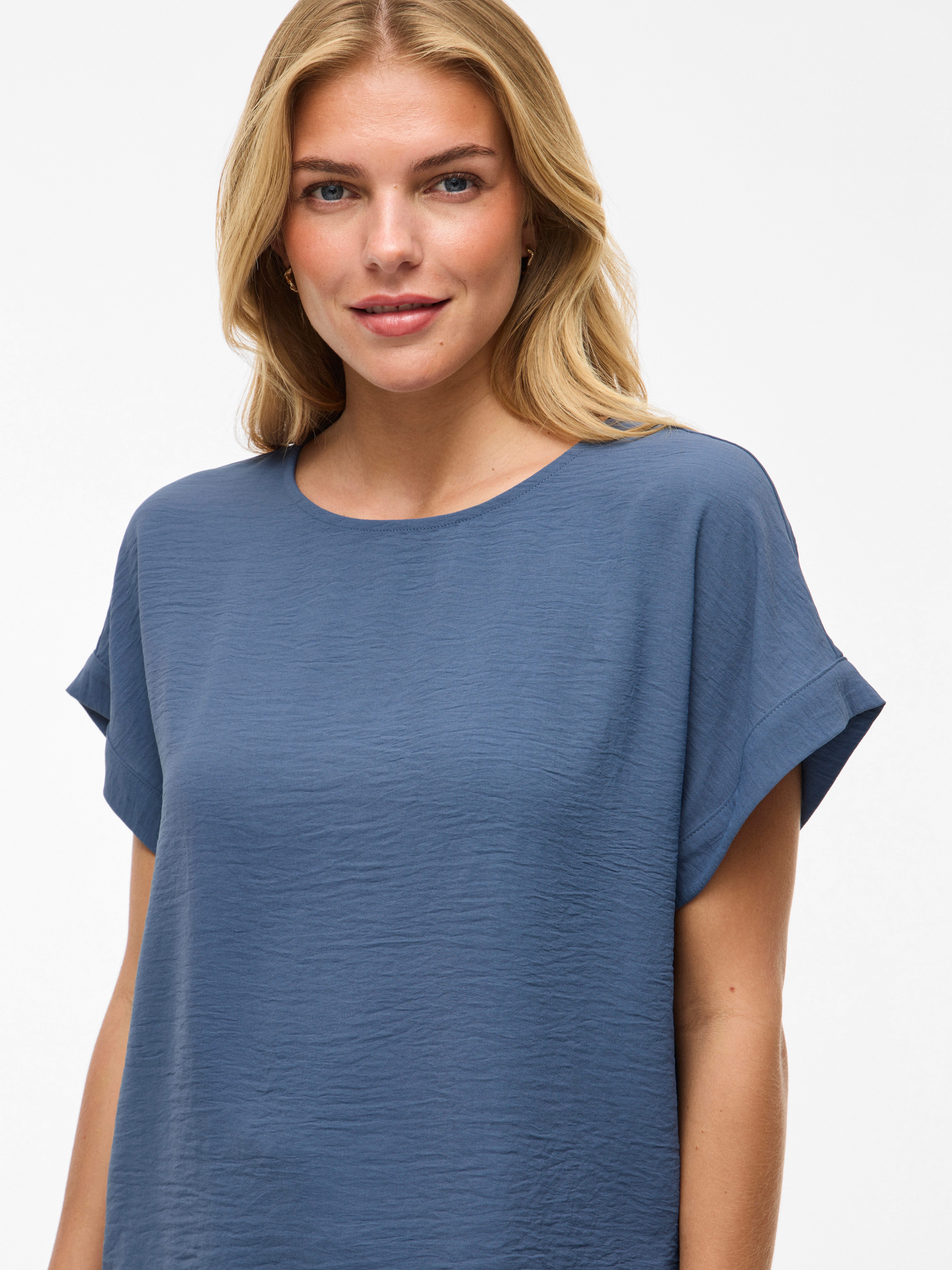 Vila Kurzarmshirt VIJOSA S/S TOP - NOOS