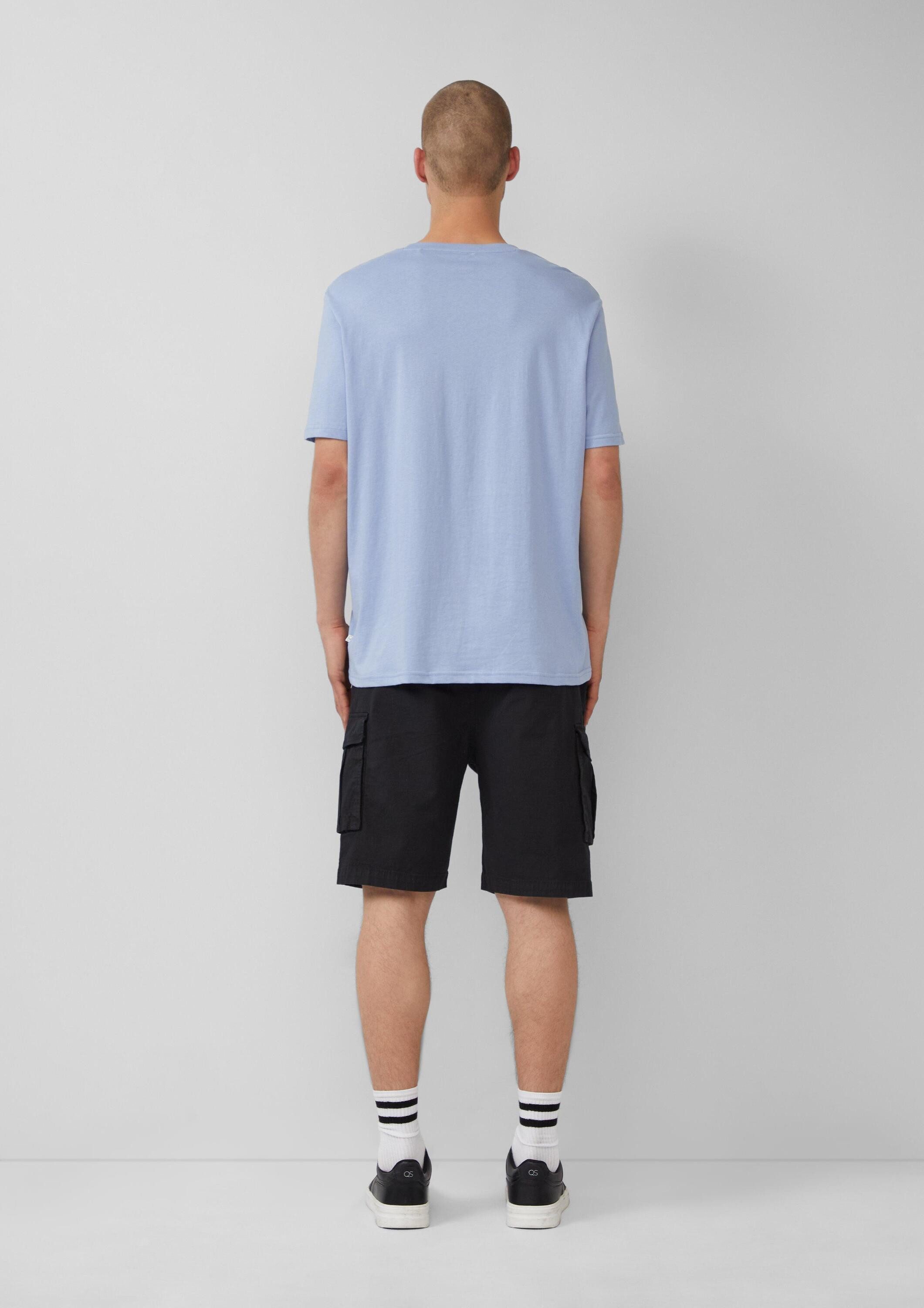 QS Shorts Bermuda Cargo-Short aus strukturierter Ware