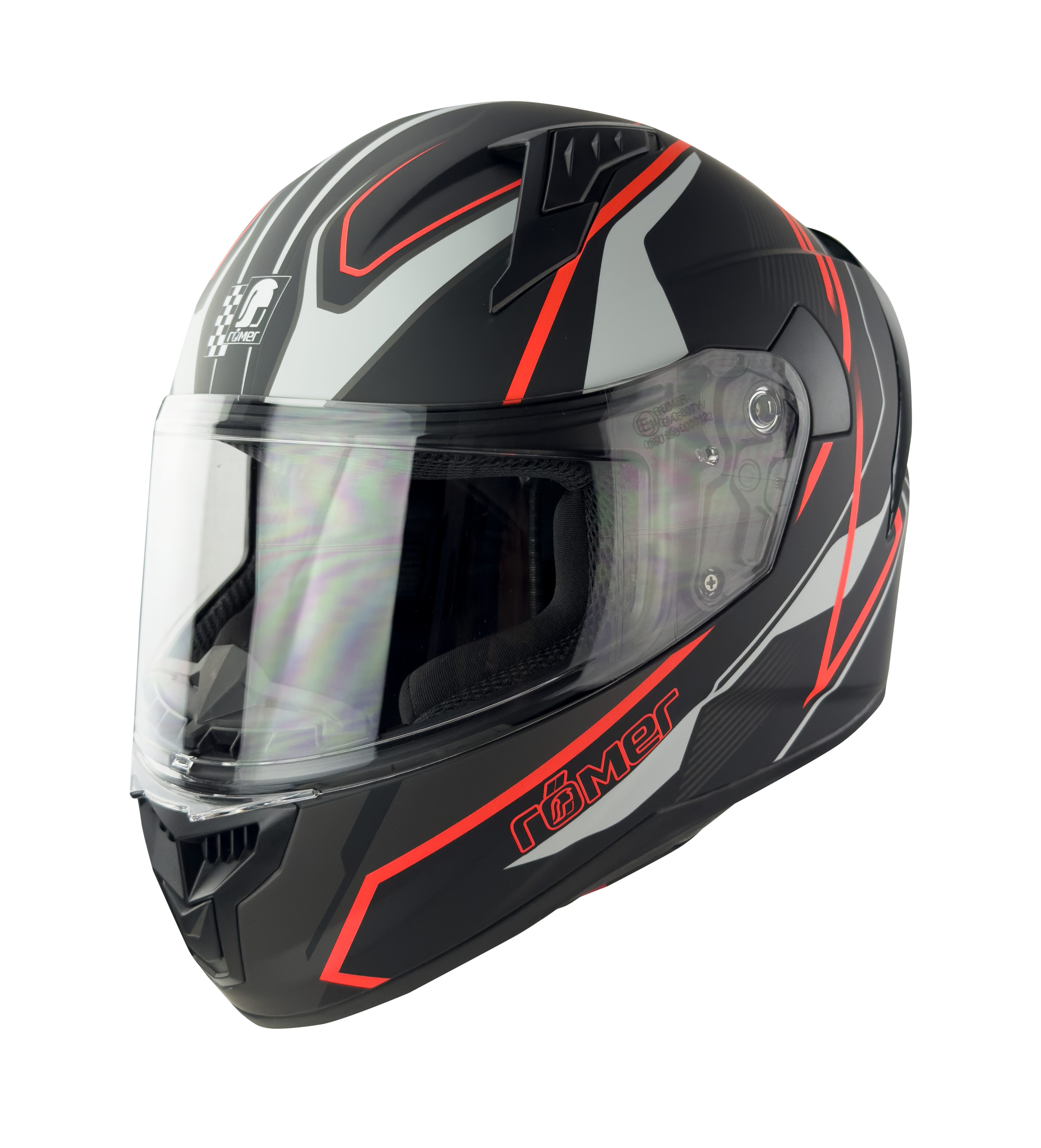 RÖMER HELME Motorradhelm RR202410 - Integralhelm mit Belüftungssystem in XS bis XXL