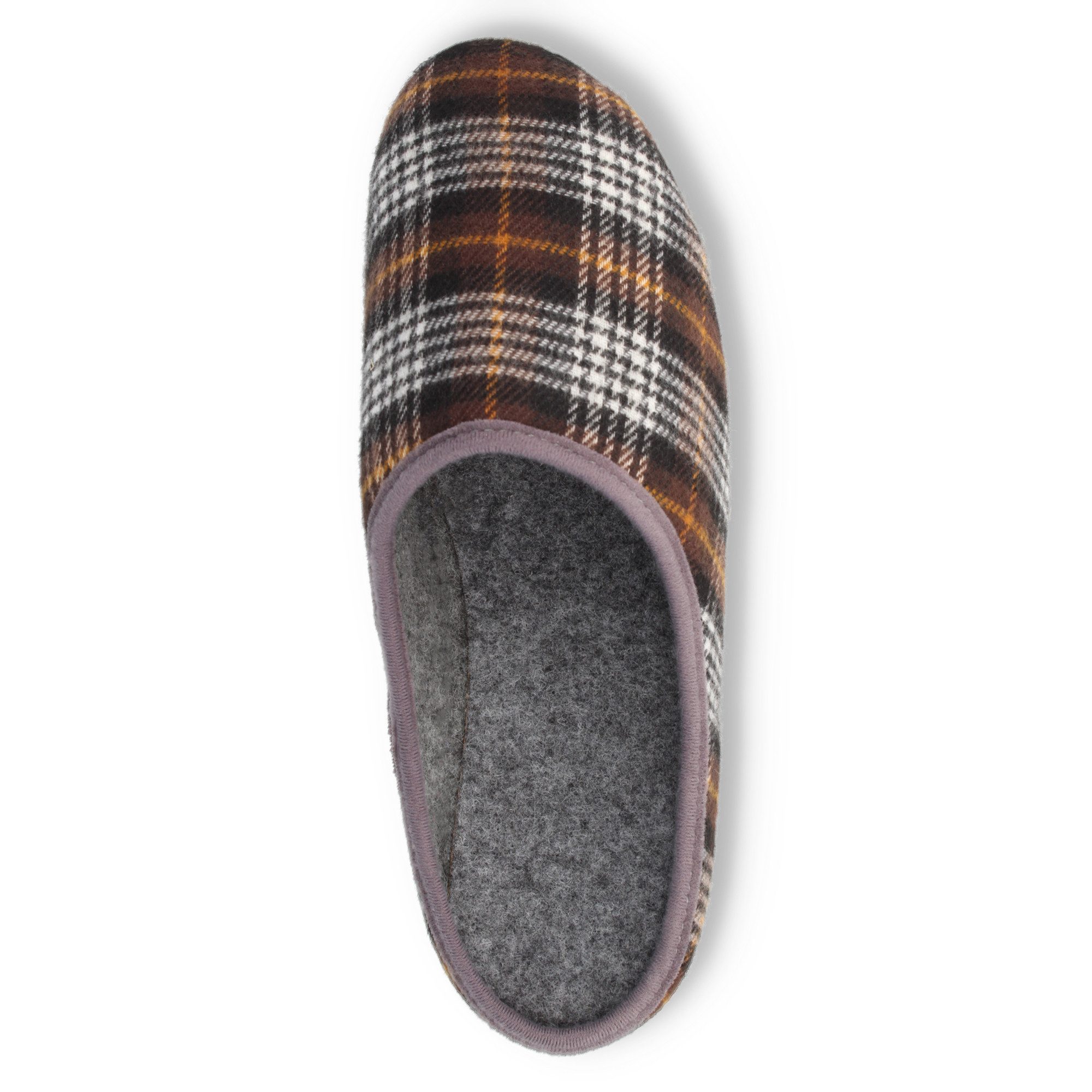 filsko Abisko kariert Damen Herren Kinder Hausschuh Filzpantoffeln, Leichtgewicht, Gästehausschuhe, Slip-On, Gummisohle