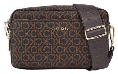 Calvin Klein Mini Bag CK MUST CAMERA BAG W/PCKT-MONO, mit Allover-Logoprint