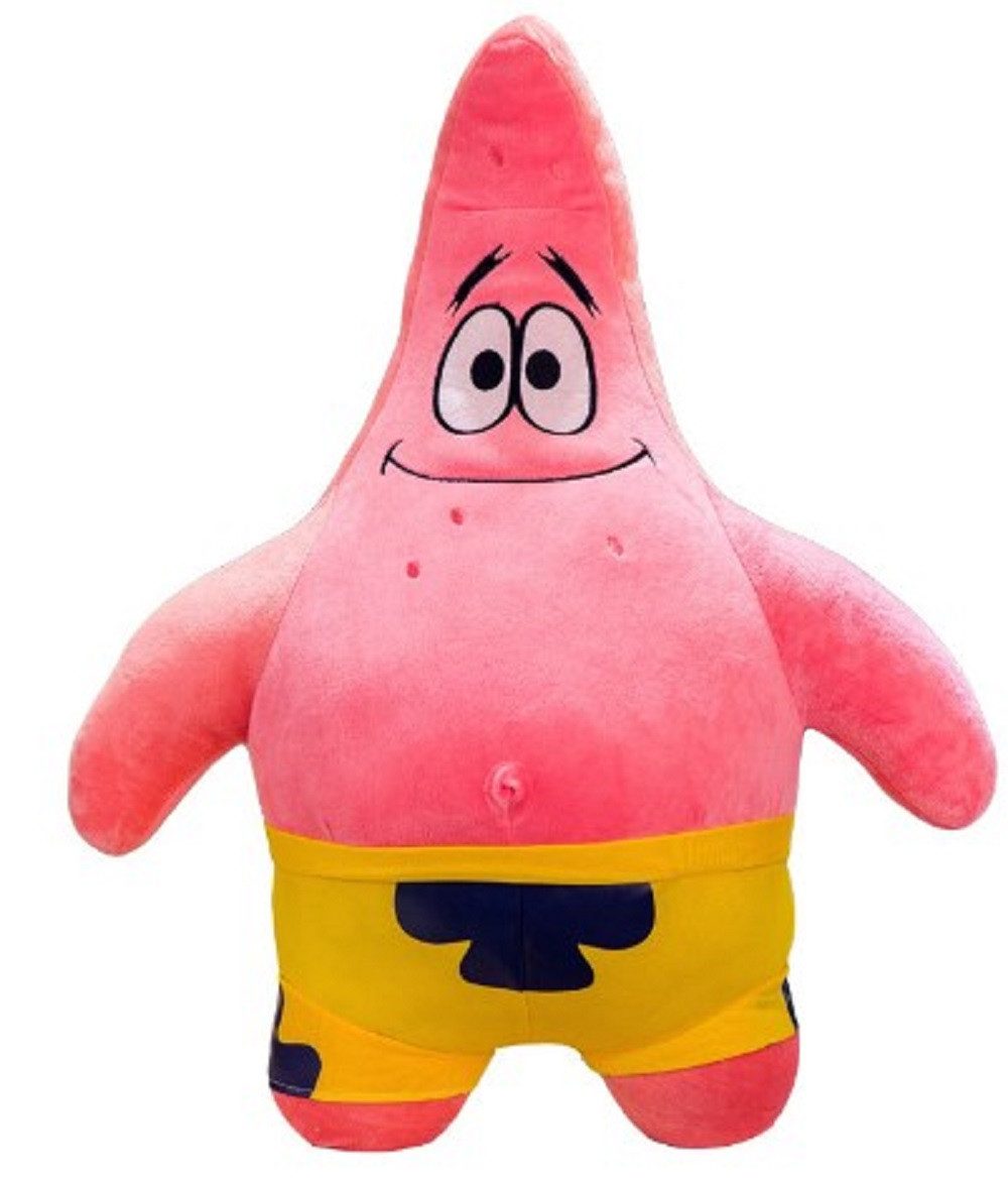 Wiztex Kuscheltier Spongebob Kuscheltier - Patrick Star Plüschtier für Kinder und Fans