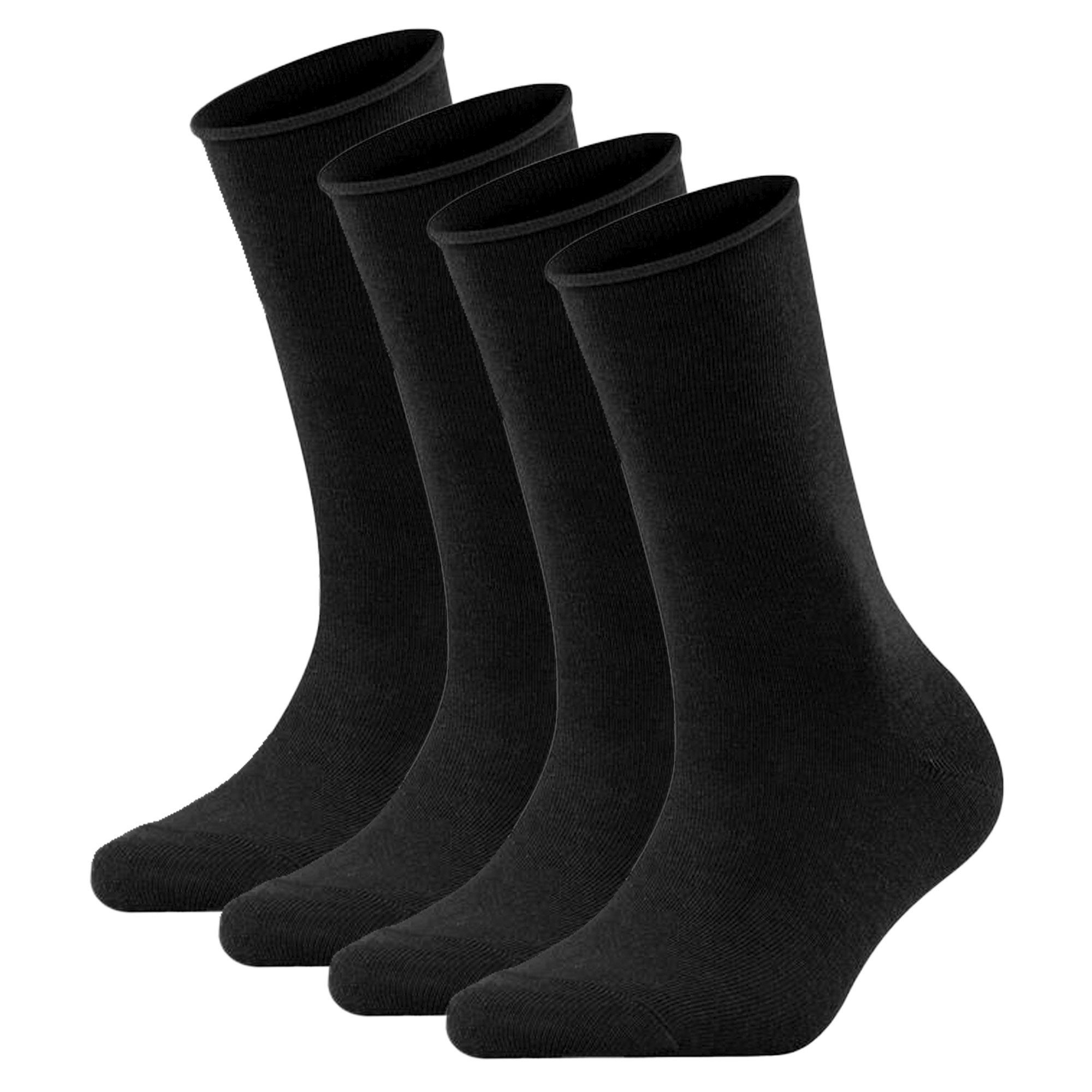 Kurzsocken Damen Socken 4er Pack Baumwolle FALKE Happy DP SO