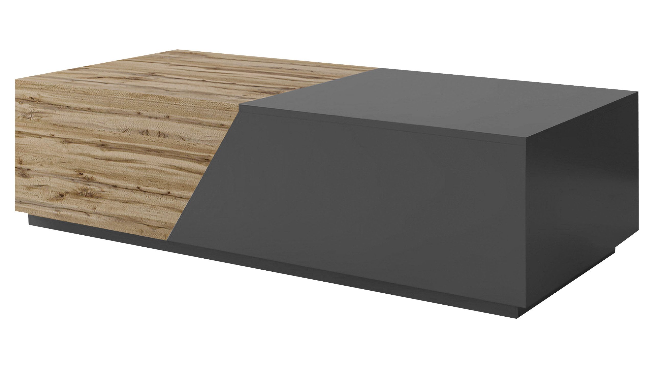 MIRJAN24 Couchtisch Ceelias (mit abgetrennten Staufächern), Kugelgleitschie günstig online kaufen