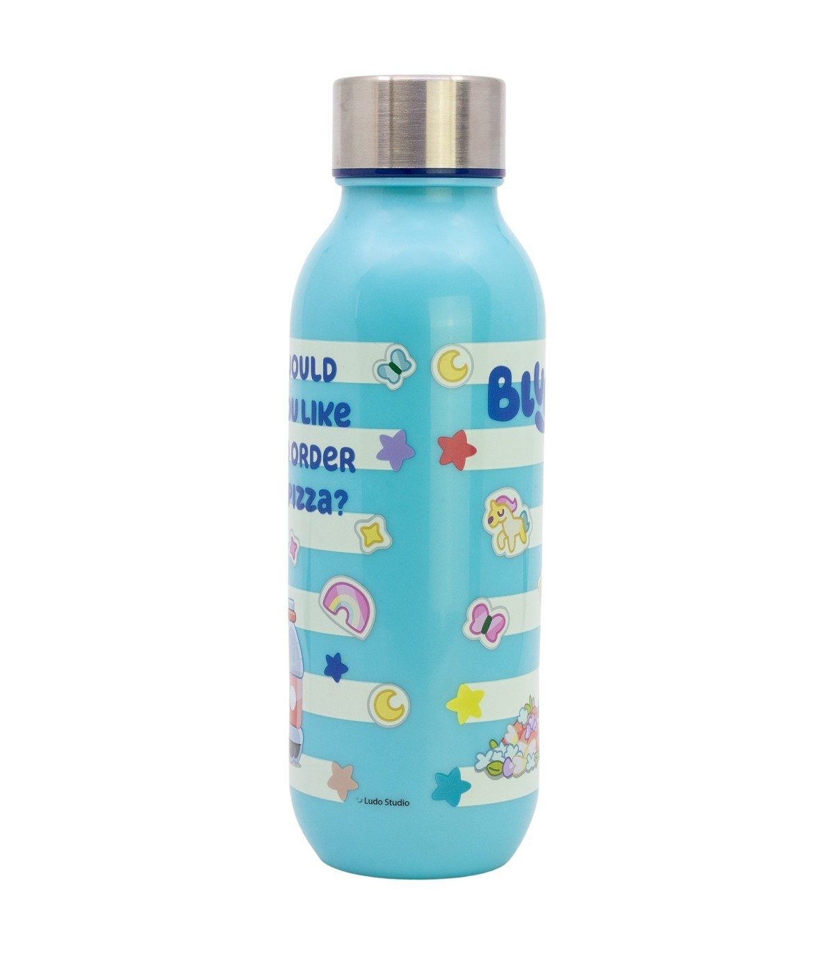 Bluey Trinkflasche Discovery 640 ml Kinder Wasserflasche mit Schraubdeckel