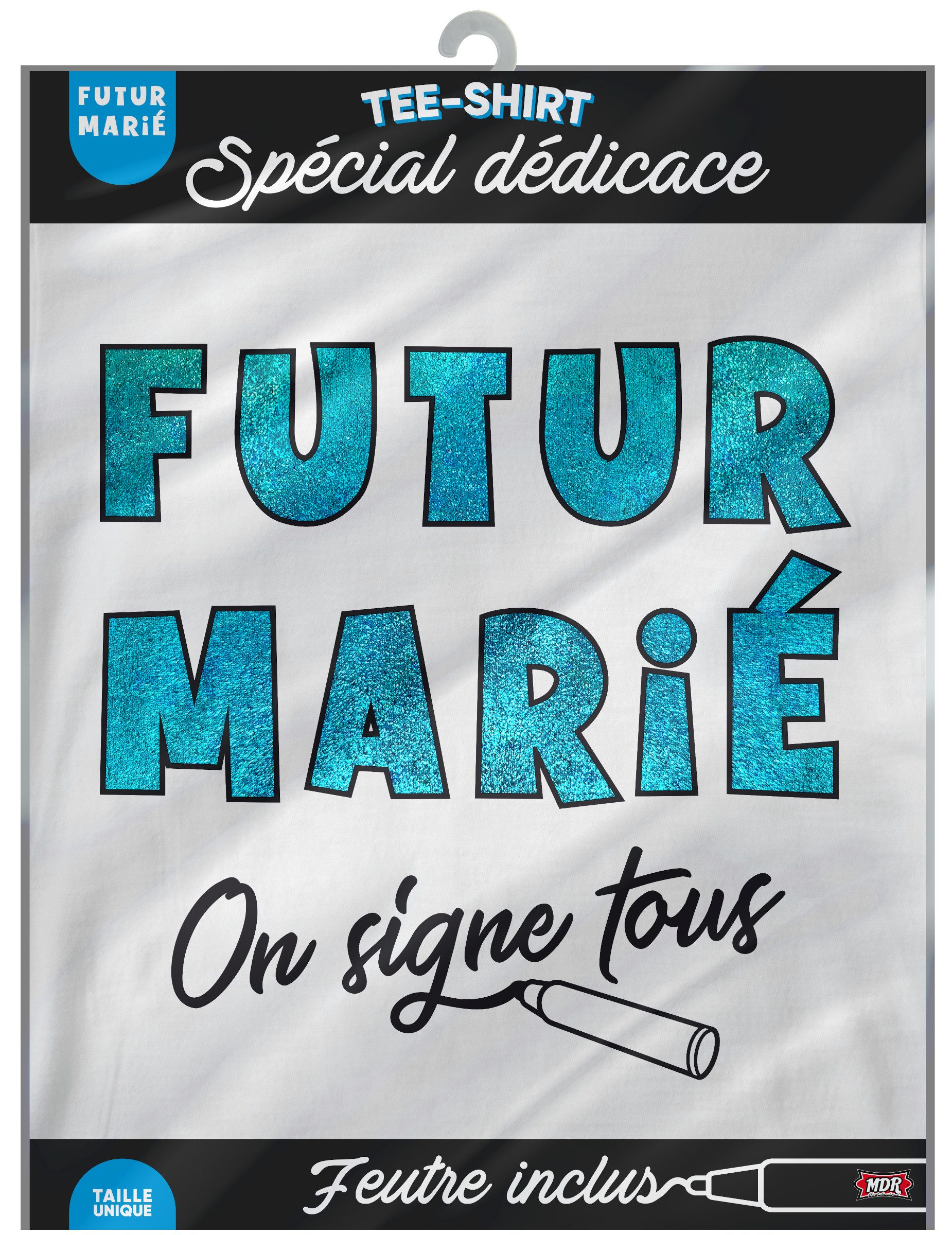 Kostüm JGA T-Shirt Herren Junggesellenabschied weiß