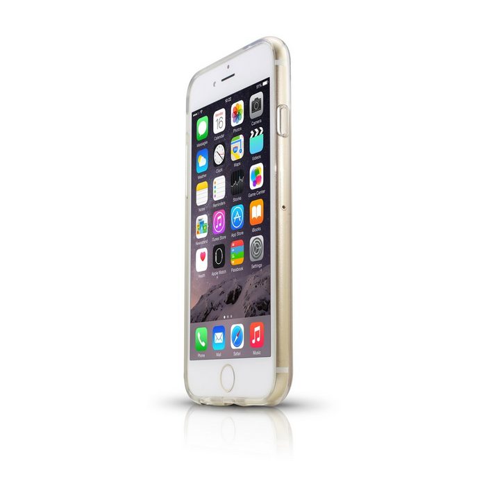 KMP Creative Lifesytle Product Handyhülle Clear Case für iPhone 6 6s Hülle Tasche leicht Schutz Schale klar glanz transparent