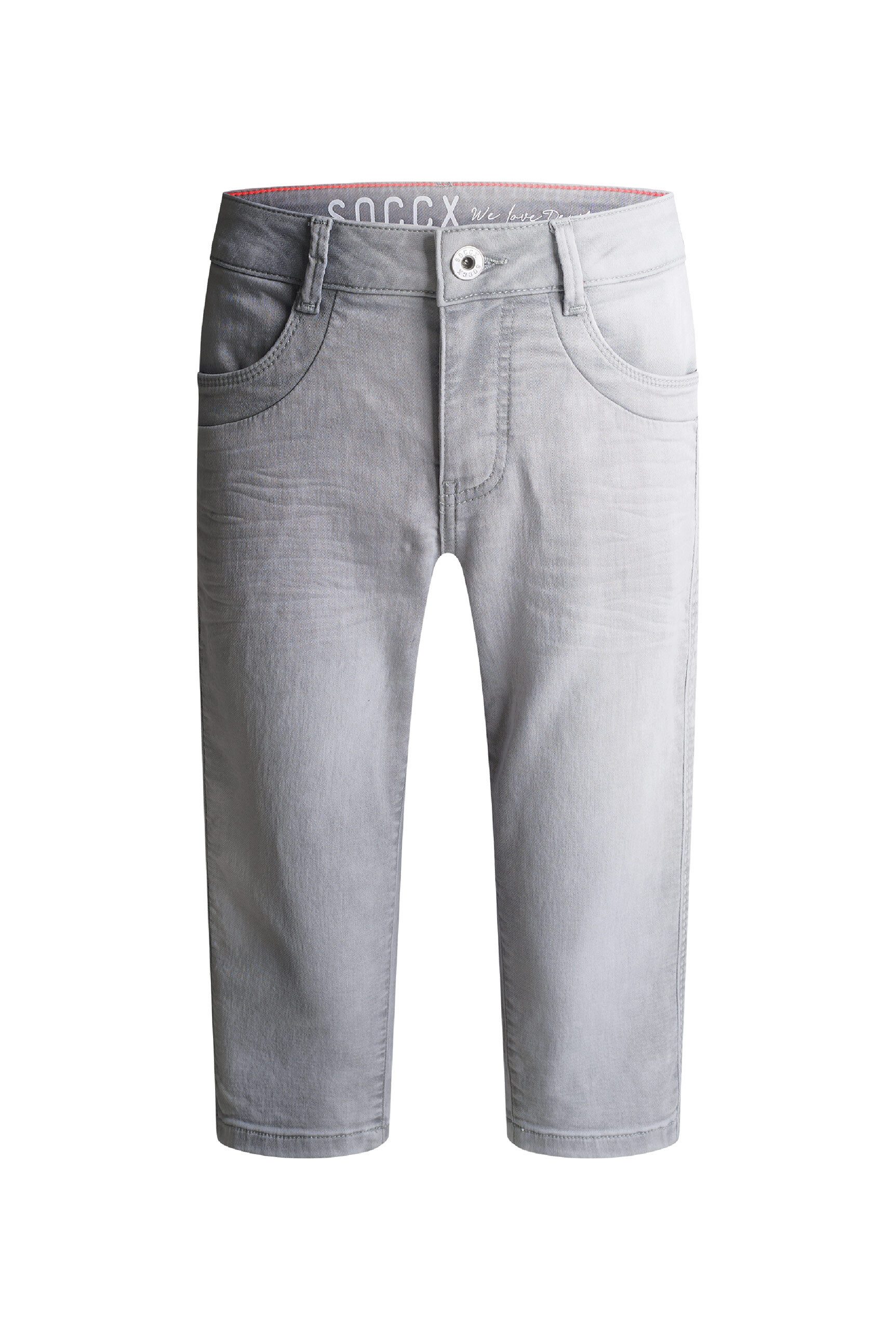 SOCCX Comfort-fit-Jeans mit normaler Leibhöhe