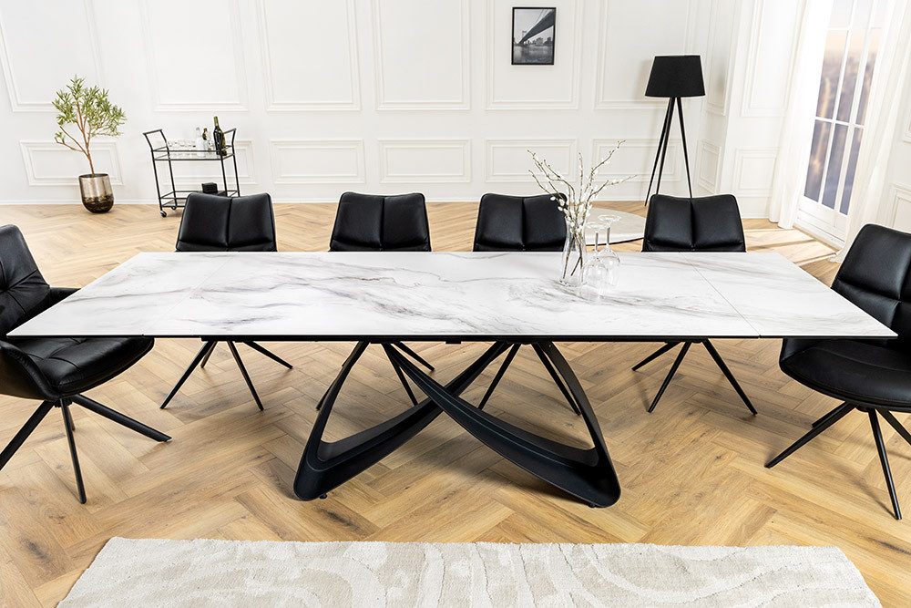 riess-ambiente Esstisch INFINITY 180-260cm weiß / günstig online kaufen
