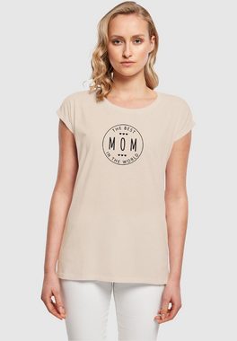 Merchcode T-Shirt Merchcode Damen Ladies Mothers Day - The best mom T-Shirt (1-tlg)