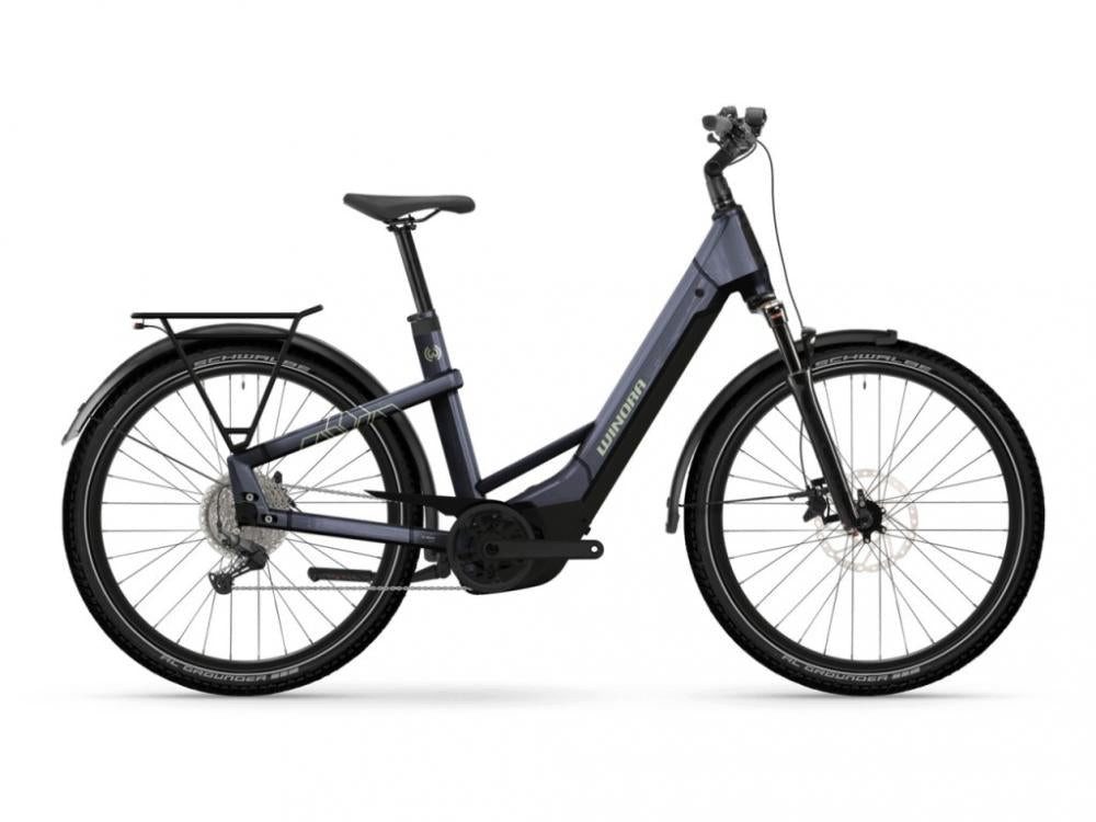 Winora E-Bike YAKUN X10E LOW i600Wh 10-G Cues 25 WIN BCXI GL_night purple Rh XL