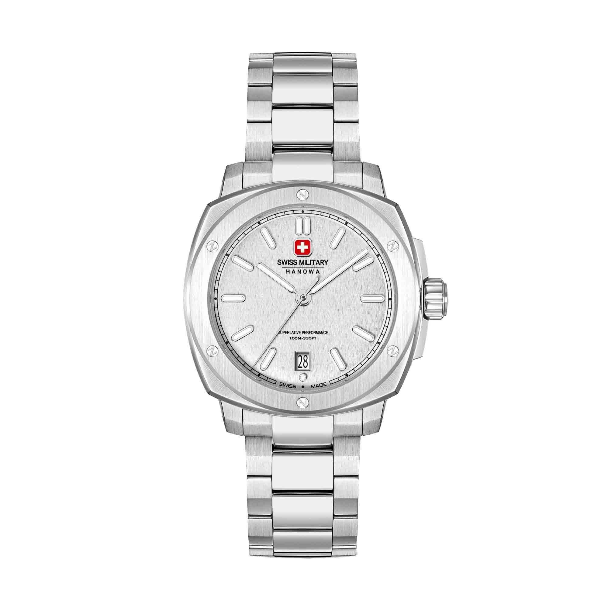 Swiss Military Hanowa Quarzuhr Quarzuhr Herrenuhr 40 mm Quarz Herren