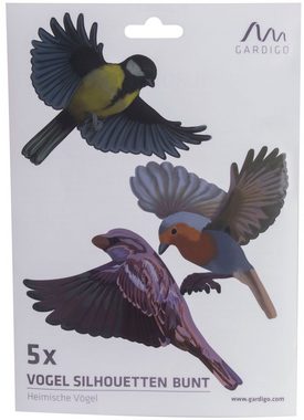 Gardigo Vogelattrappe Silhouetten Heimische Vögel, (Set, 5-St)