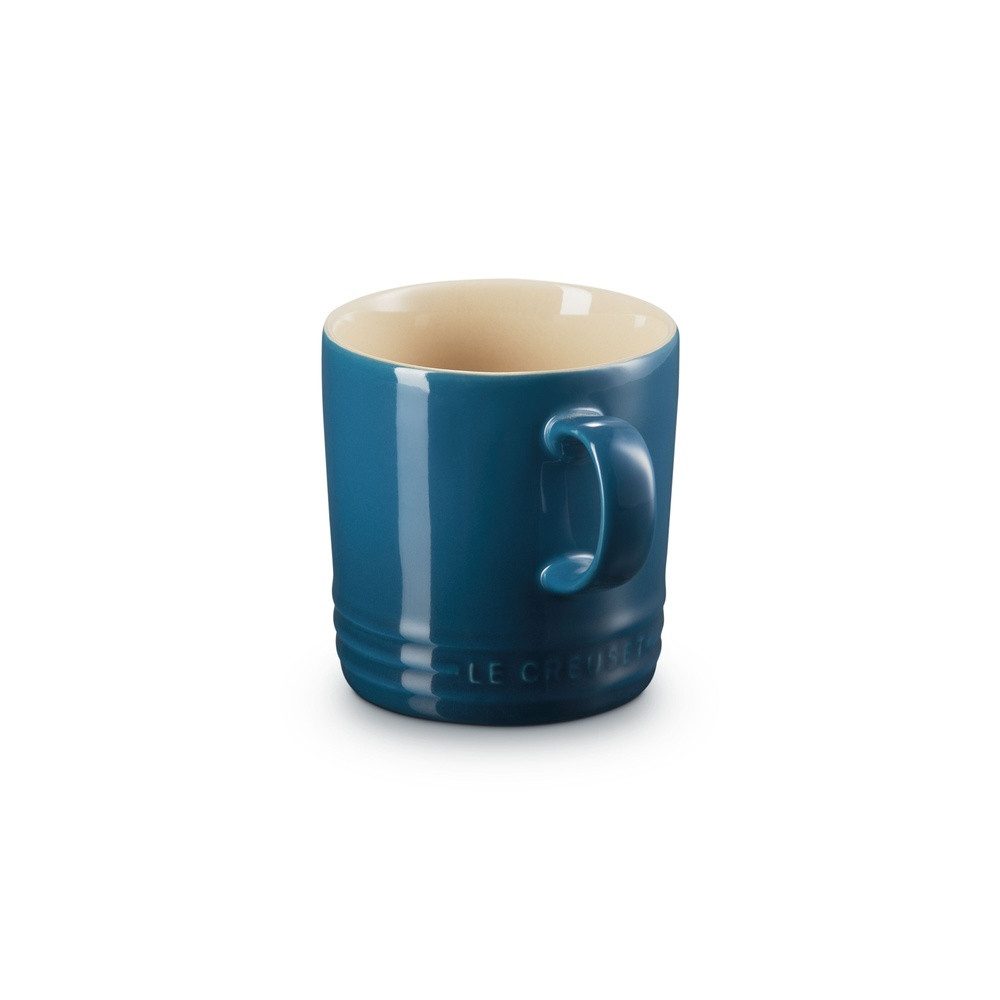 LE CREUSET Becher LeCreuset Kaffeebecher 350ml, Auswahl Deep Teal, Steinzeug