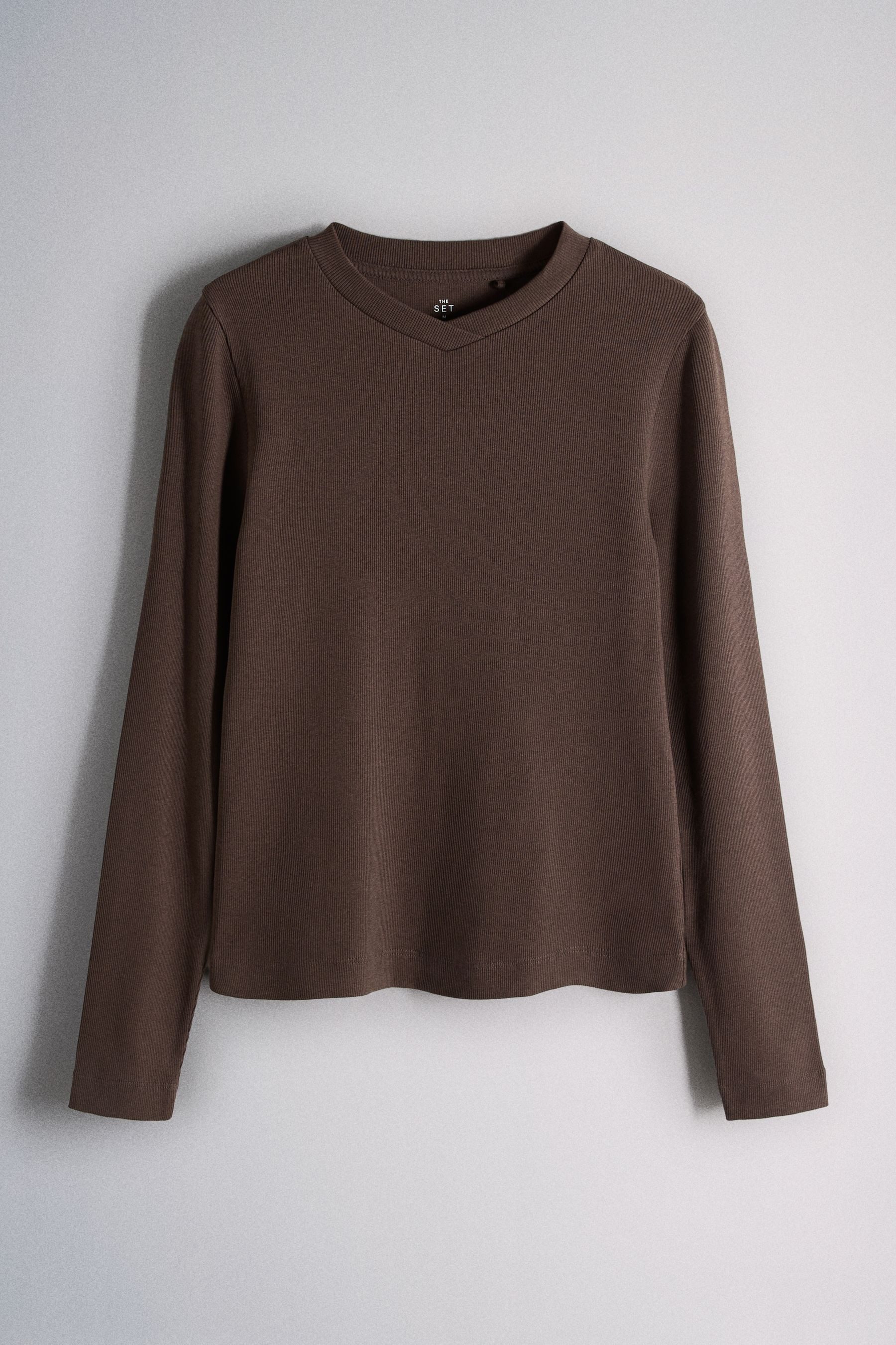 The Set Langarmshirt The Set hochgeschlossene Langarmshirts, 3er-Pack (3-tlg) – Bild 5 von 5
