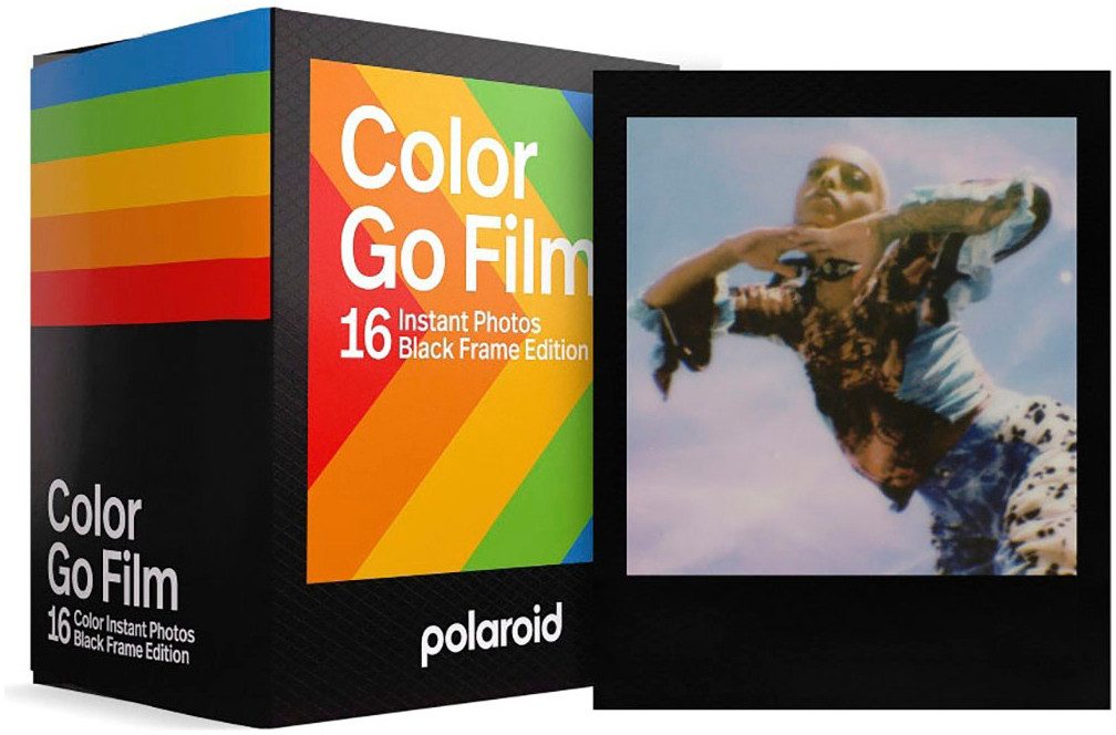 Polaroid Sofortbildfilm Go Film Pack 2x8, (Packung 16-St)