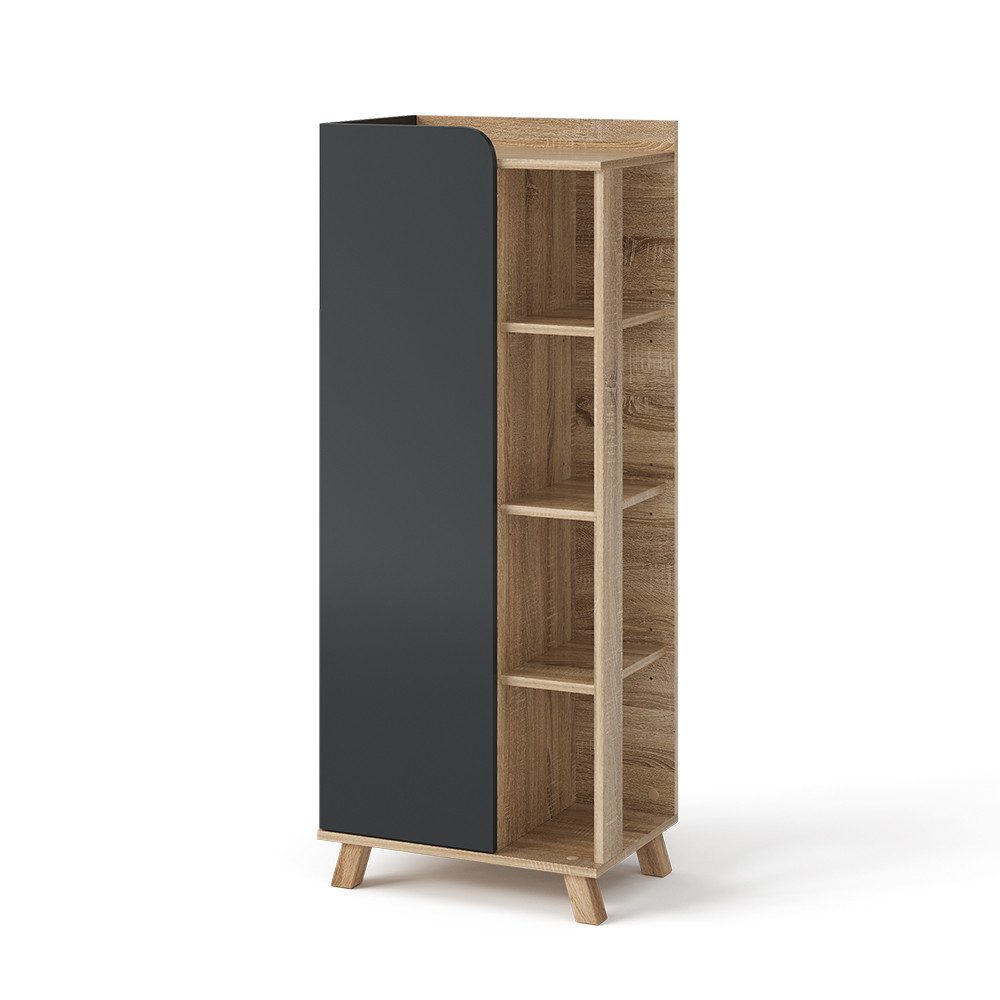 Vicco Midischrank Karen, Sonoma/Anthrazit, 50 x günstig online kaufen