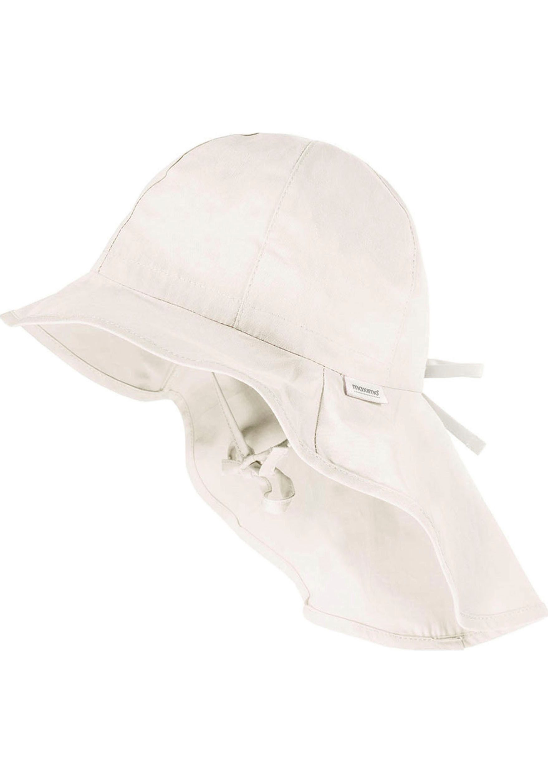 MAXIMO Sonnenhut mit Nackenschutz, mit Schleife, mit Bindeband, basic, bequem