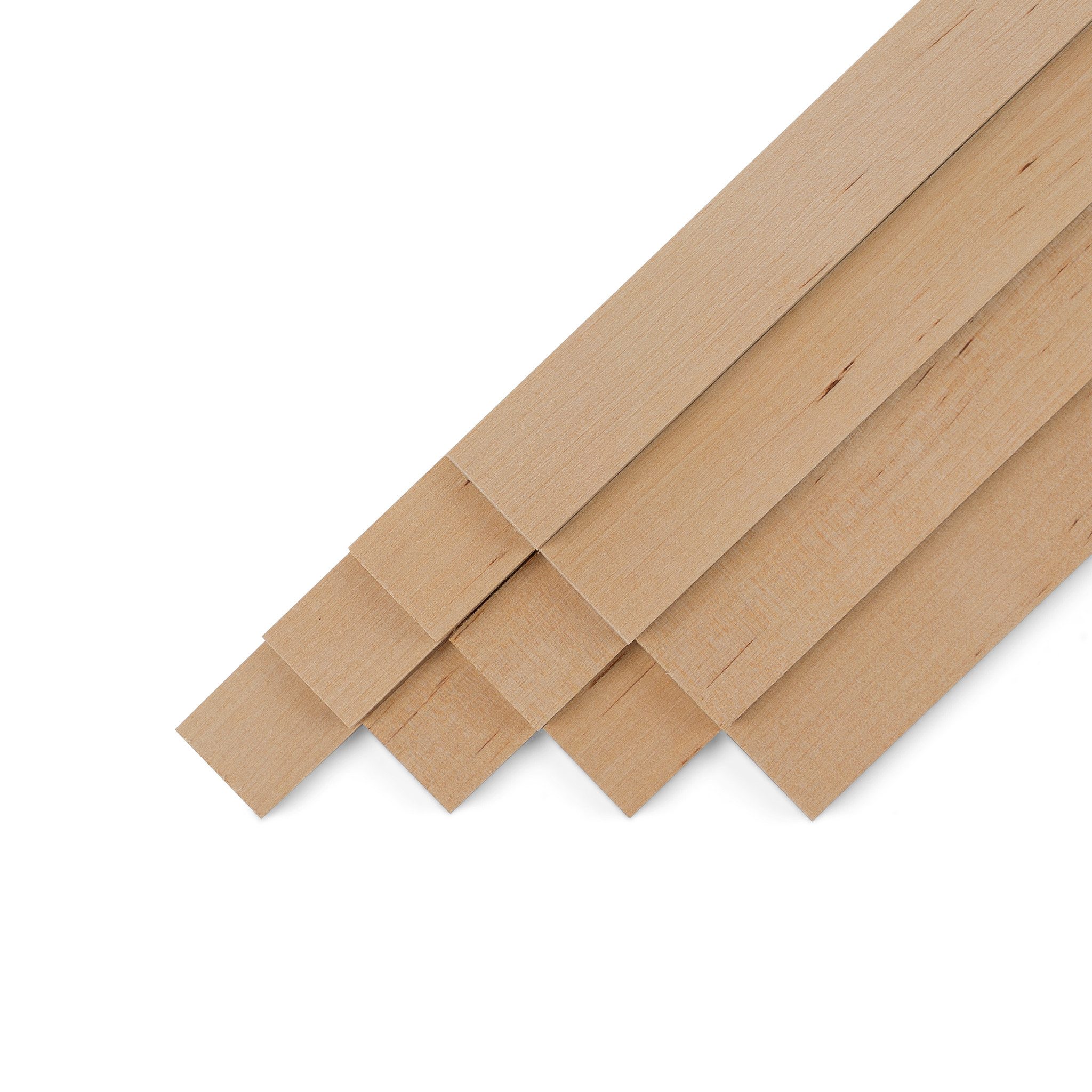 Woodsellers Kantholz 10er-Set Holzleisten - Birke gehobelt - 8 x 20 x 50 0mm, (10 Packung 10-tlg), Woodsellers - 10er-Set Holzleiste - Birke gehobelt - 8x20x500 mm