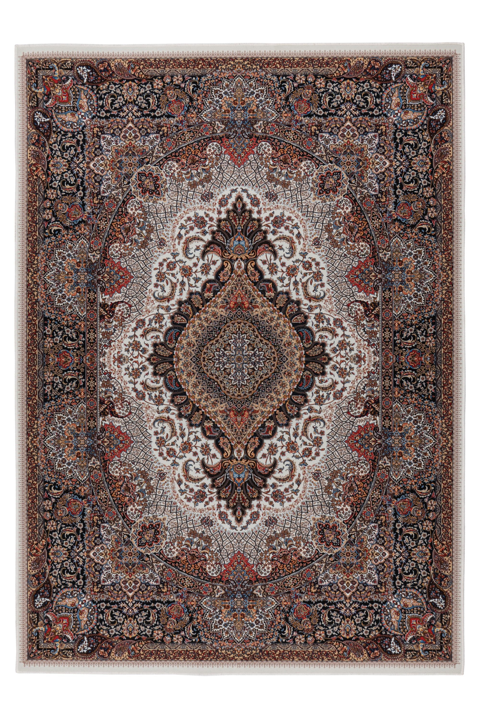 Kayoom Teppich Rocks 525, rechteckig, Höhe: 6 mm, Kurzflor, Orient Optik, Wohnzimmer