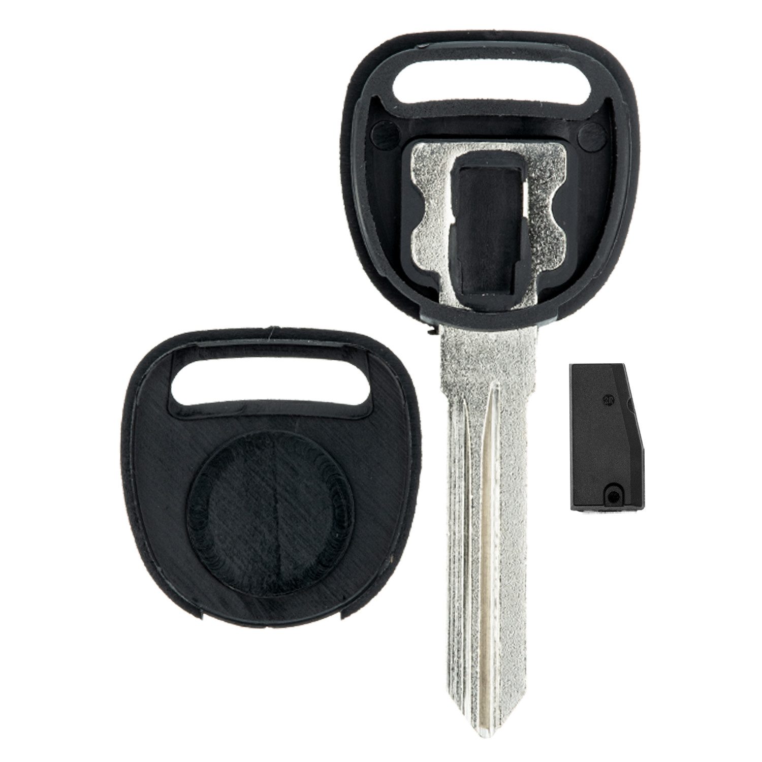 mt-key Schlüsseltasche Auto Zünd Schlüssel Rohling CY24 + ID33 Transponder (Set), für Bmw 3-Series E36, E46 (95-01); 5-Series E39 (96-99); 7-Series ...