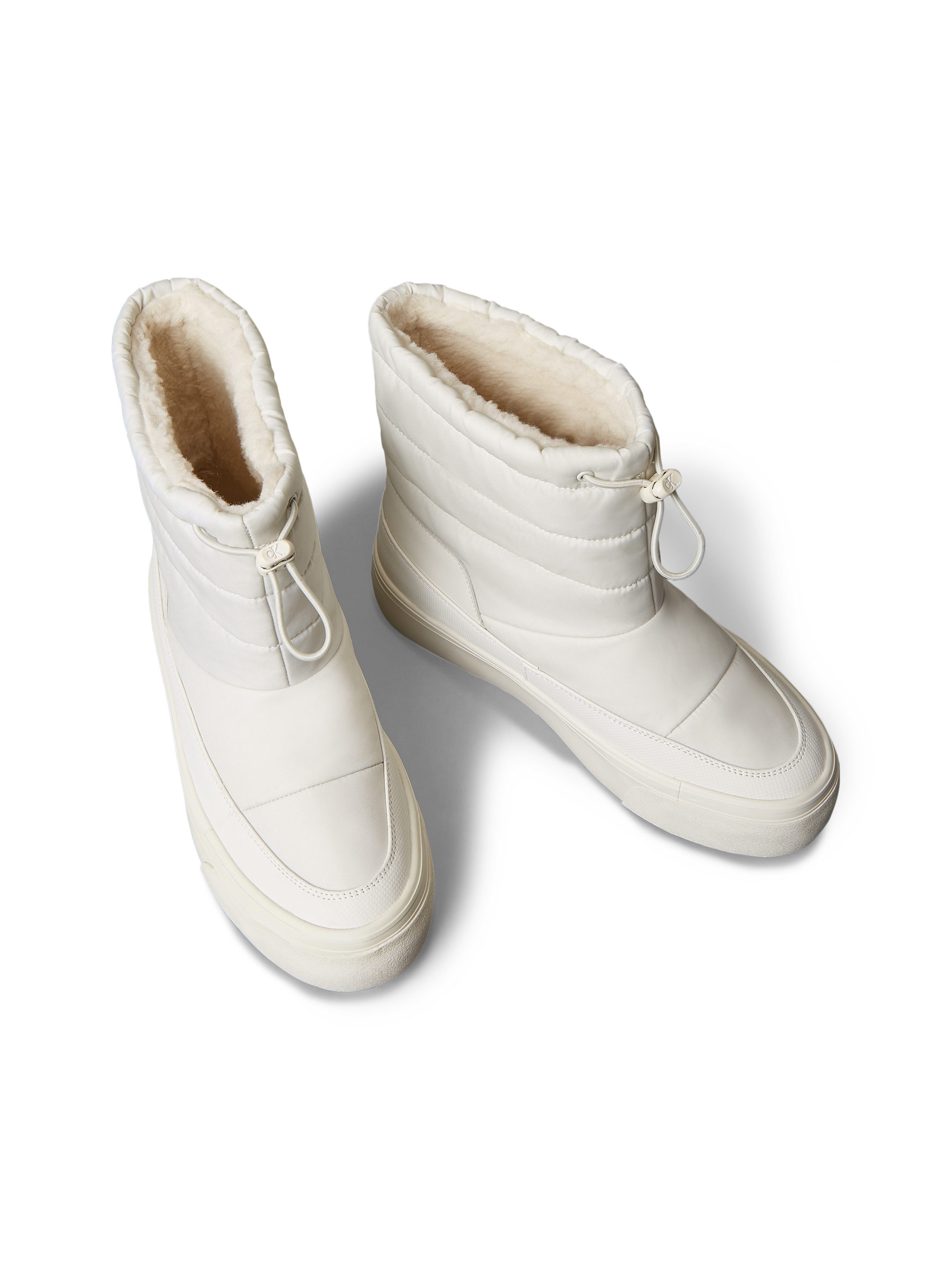 Calvin Klein Jeans VULC FLATF SNOWBOOT NYLON MIX MG Snowboots Winterboots, Winterstiefelette, Warmfutter, mit CK-Logo