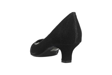 J.Reneé Idenah Black Glitter Pumps