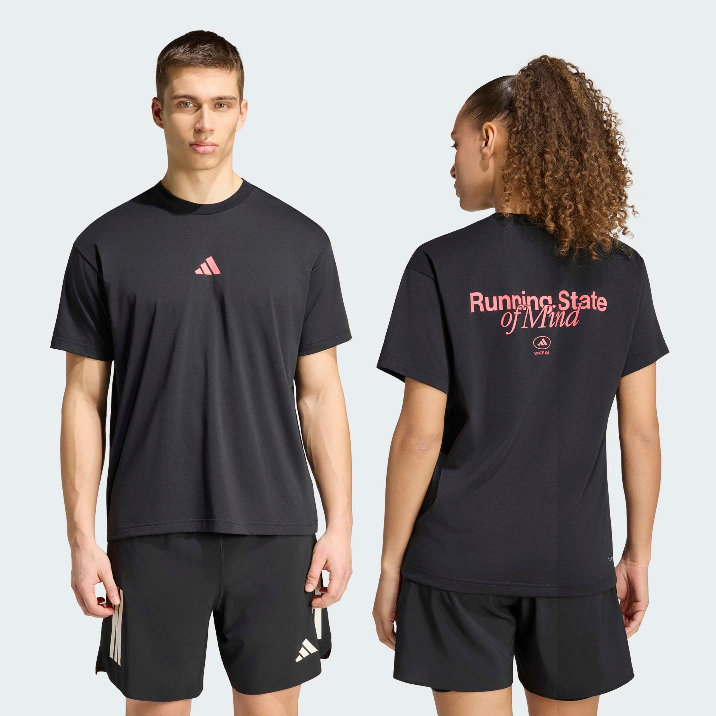 adidas Performance Laufshirt RUNNING STATE OF MIND GRAPHIC mit climacool®, aus Polyester