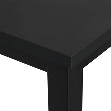 Woltu Bartisch (1-St), Metallgestell, Tischplatte aus MDF, 140x40x100cm