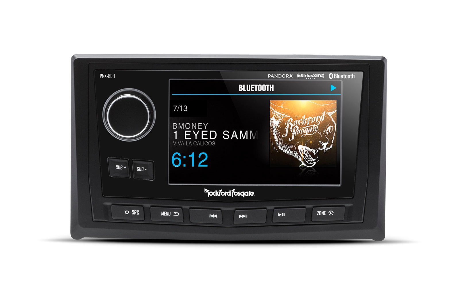 Rockford Autoradio Head Boot Fosgate Marine PMX-8DH Display Headunit